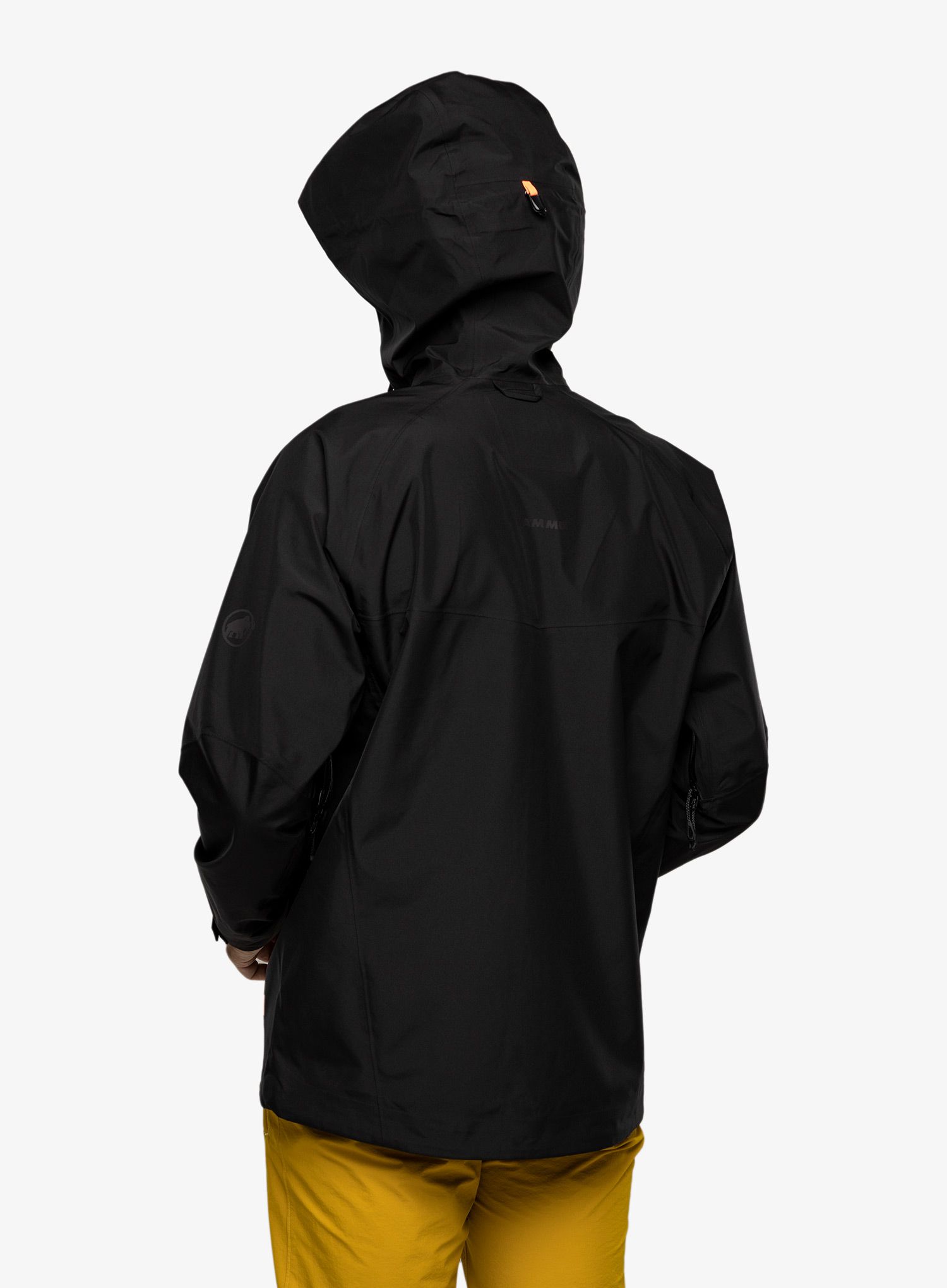 Hardshell jakna Mammut Crater HS Hooded Jacket - black