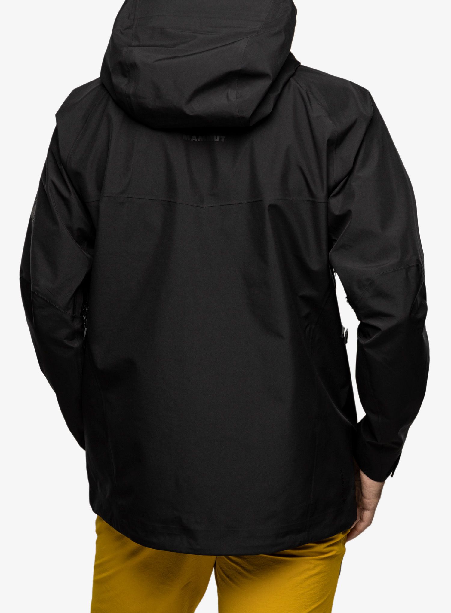 Hardshell jakna Mammut Crater HS Hooded Jacket - black