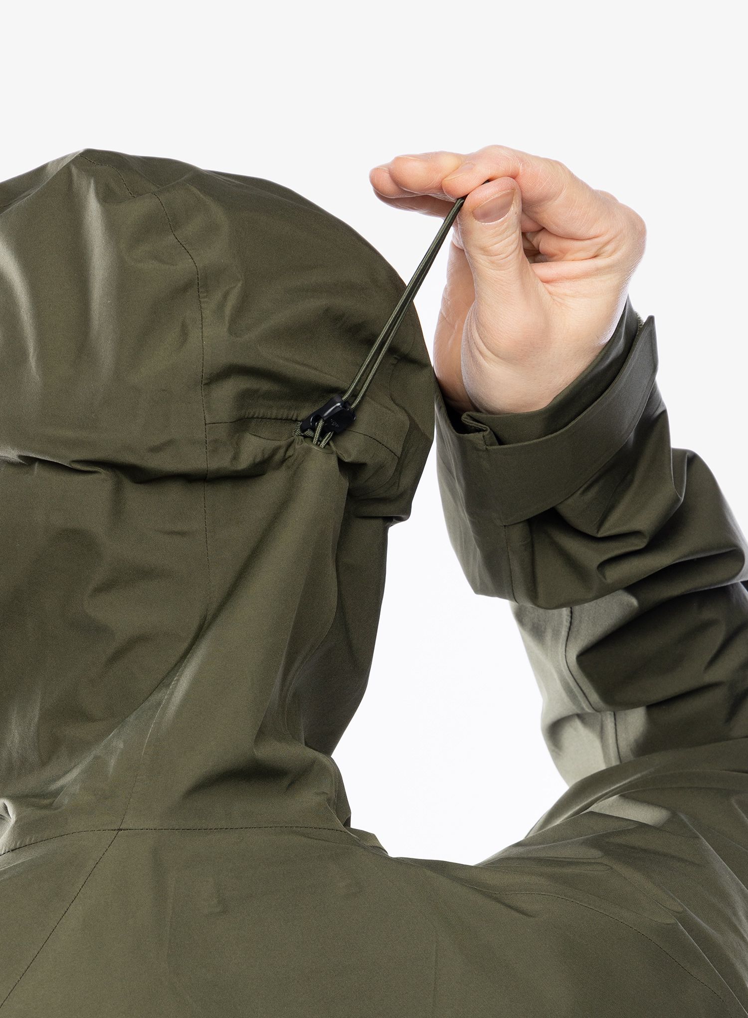 Nepremočljiva jakna Mammut Crater IV HS Hooded Jacket - dark marsh