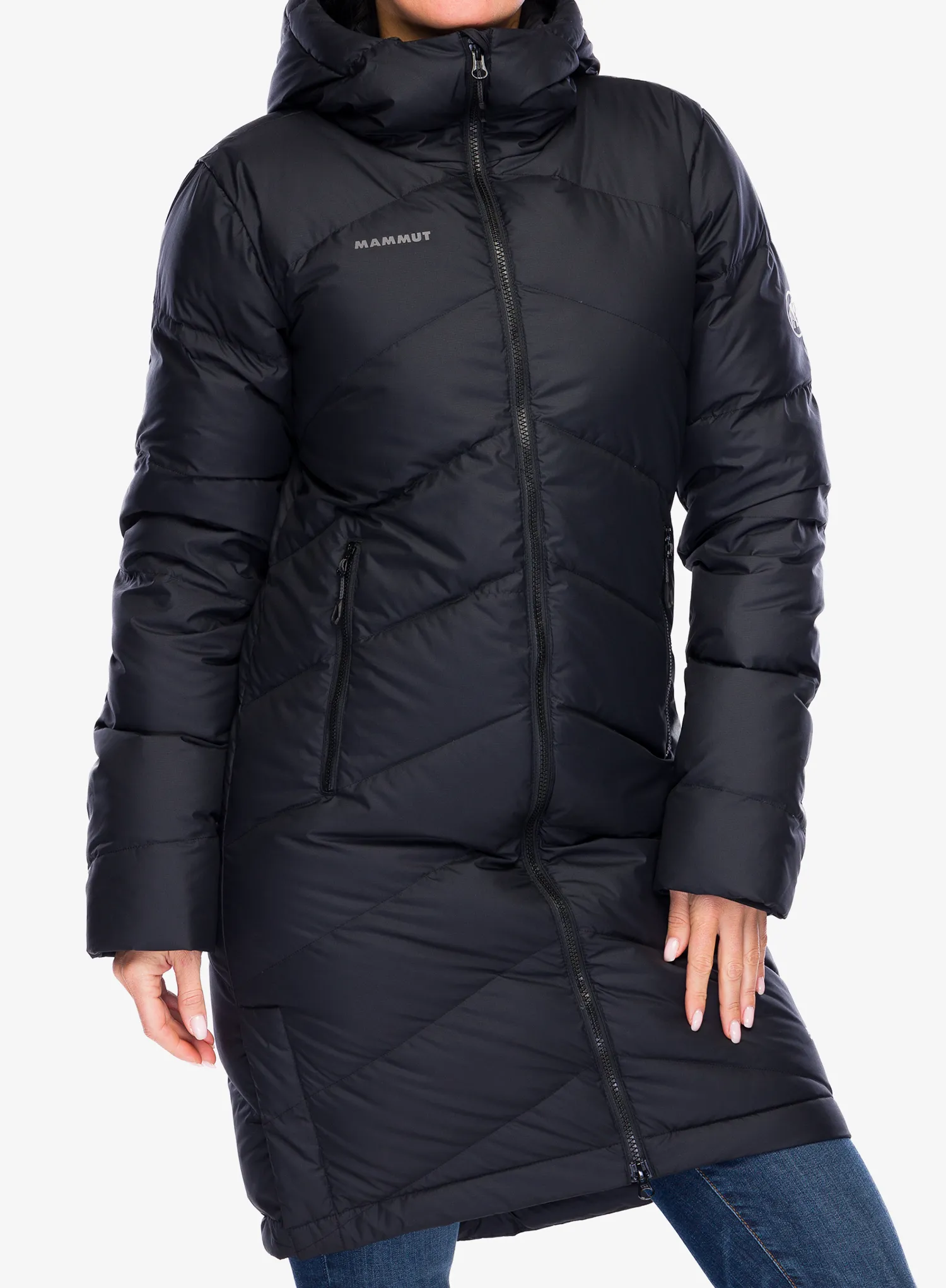 Puhast plašč Mammut Fedoz IN Hooded Parka - black