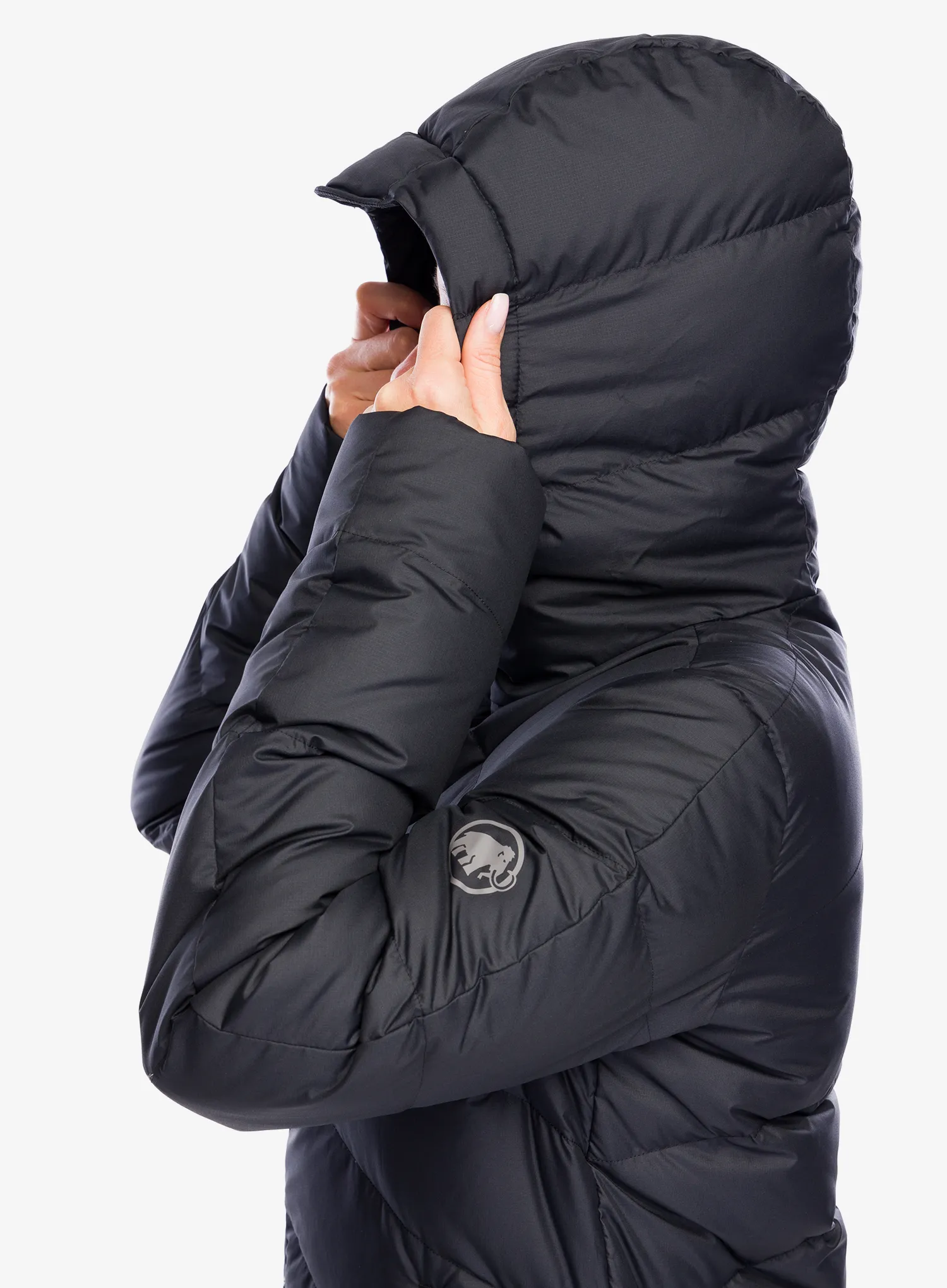 Puhast plašč Mammut Fedoz IN Hooded Parka - black