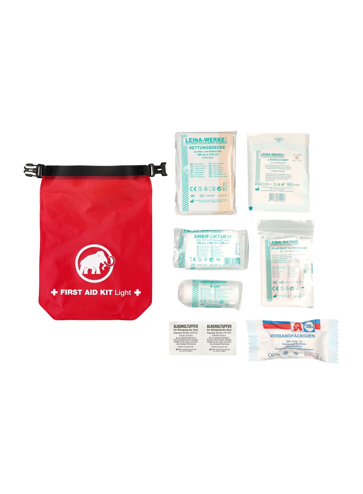 Komplet prve pomoči Mammut First Aid Kit Light - poppy