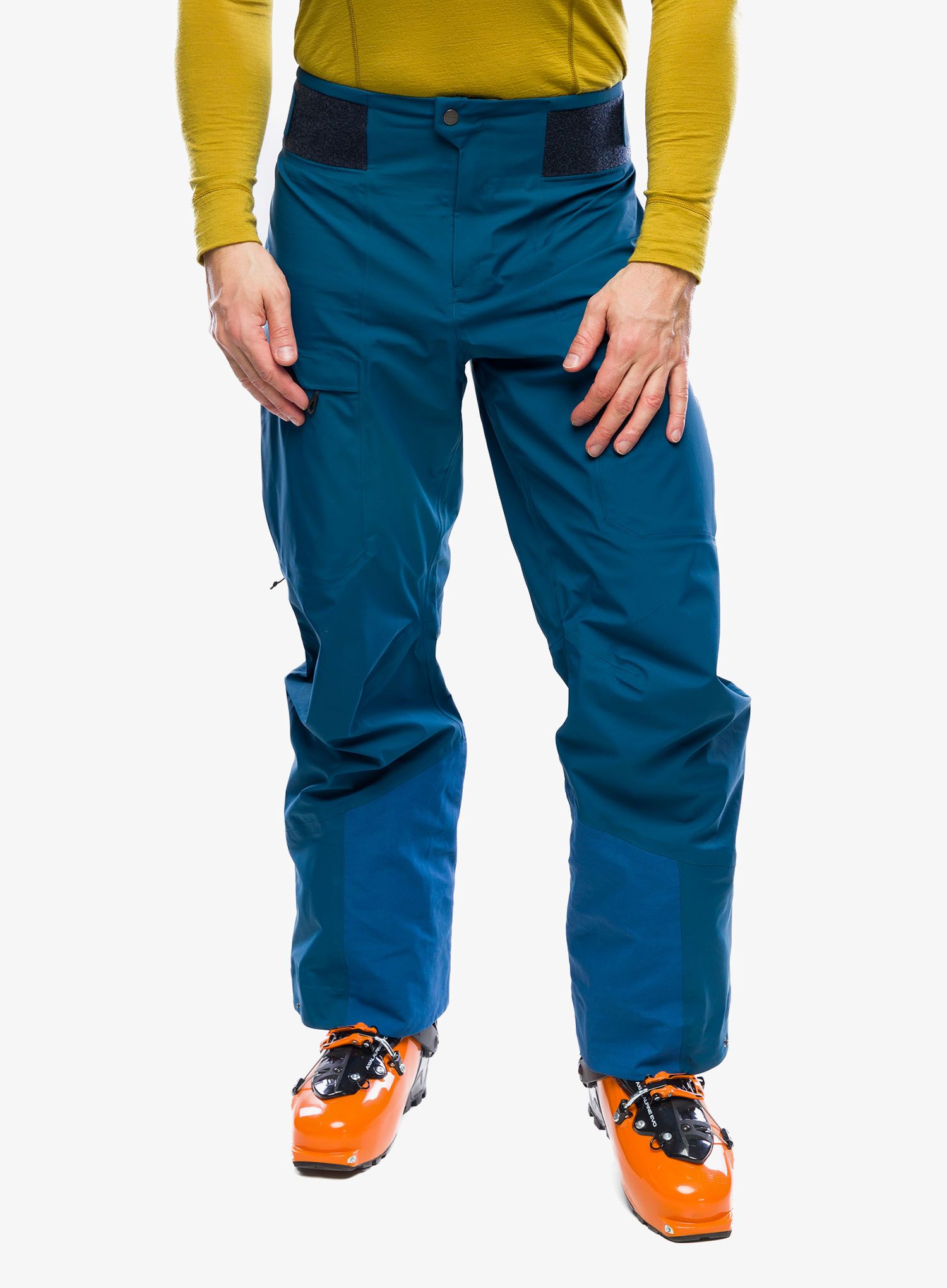 Hlače za smučanje Mammut Haldigrat Air HS Pants - deep ice/marine