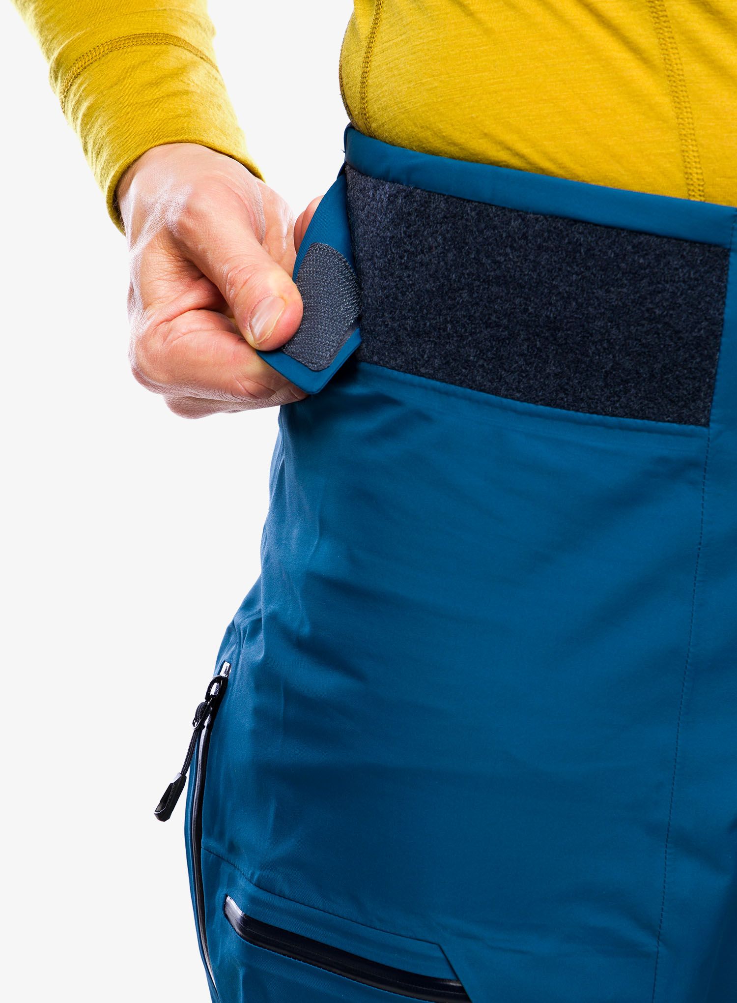 Hlače za smučanje Mammut Haldigrat Air HS Pants - deep ice/marine