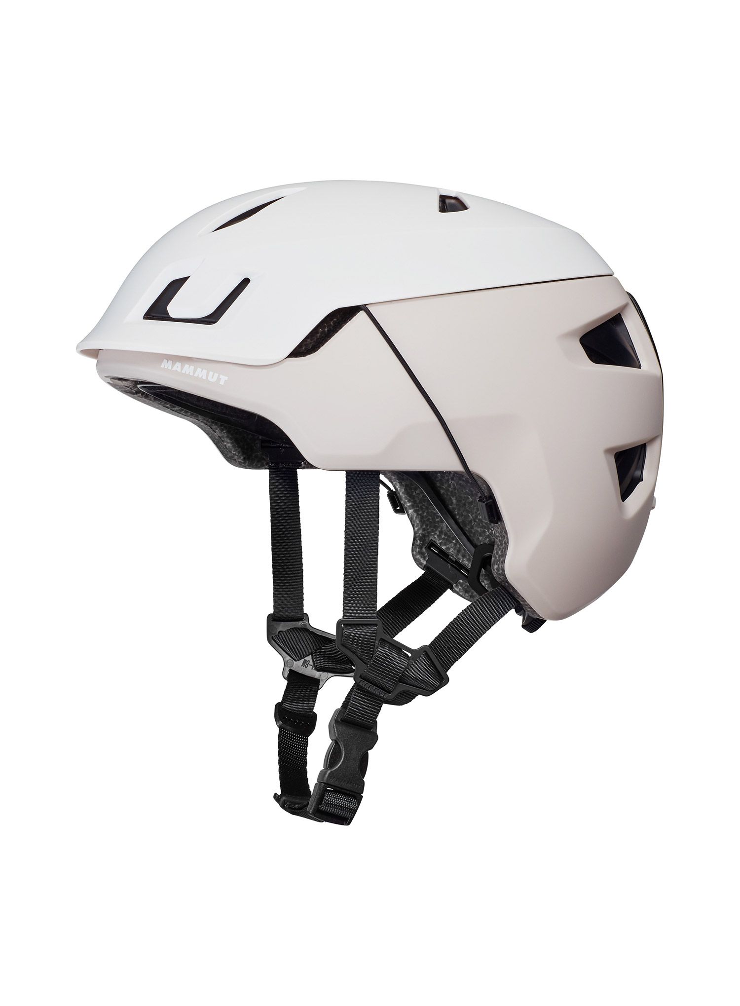Plezalna in turno-smučarska čelada Mammut Haute Route Helmet - white/savannah