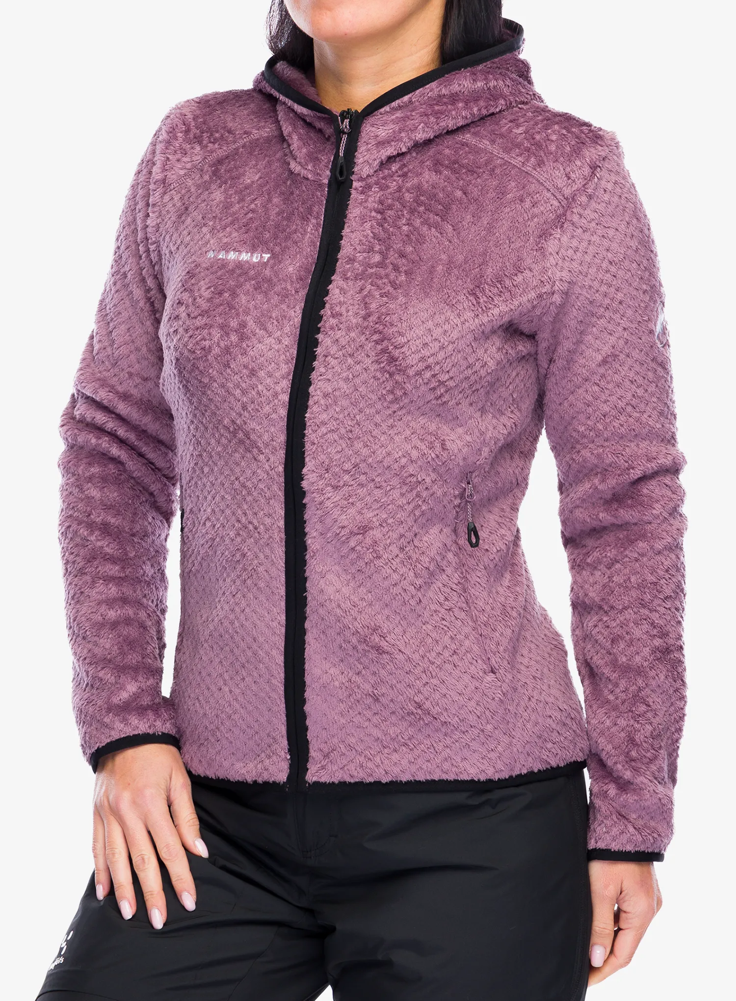Ženski flis Mammut Innominata ML Hooded Jacket - flux