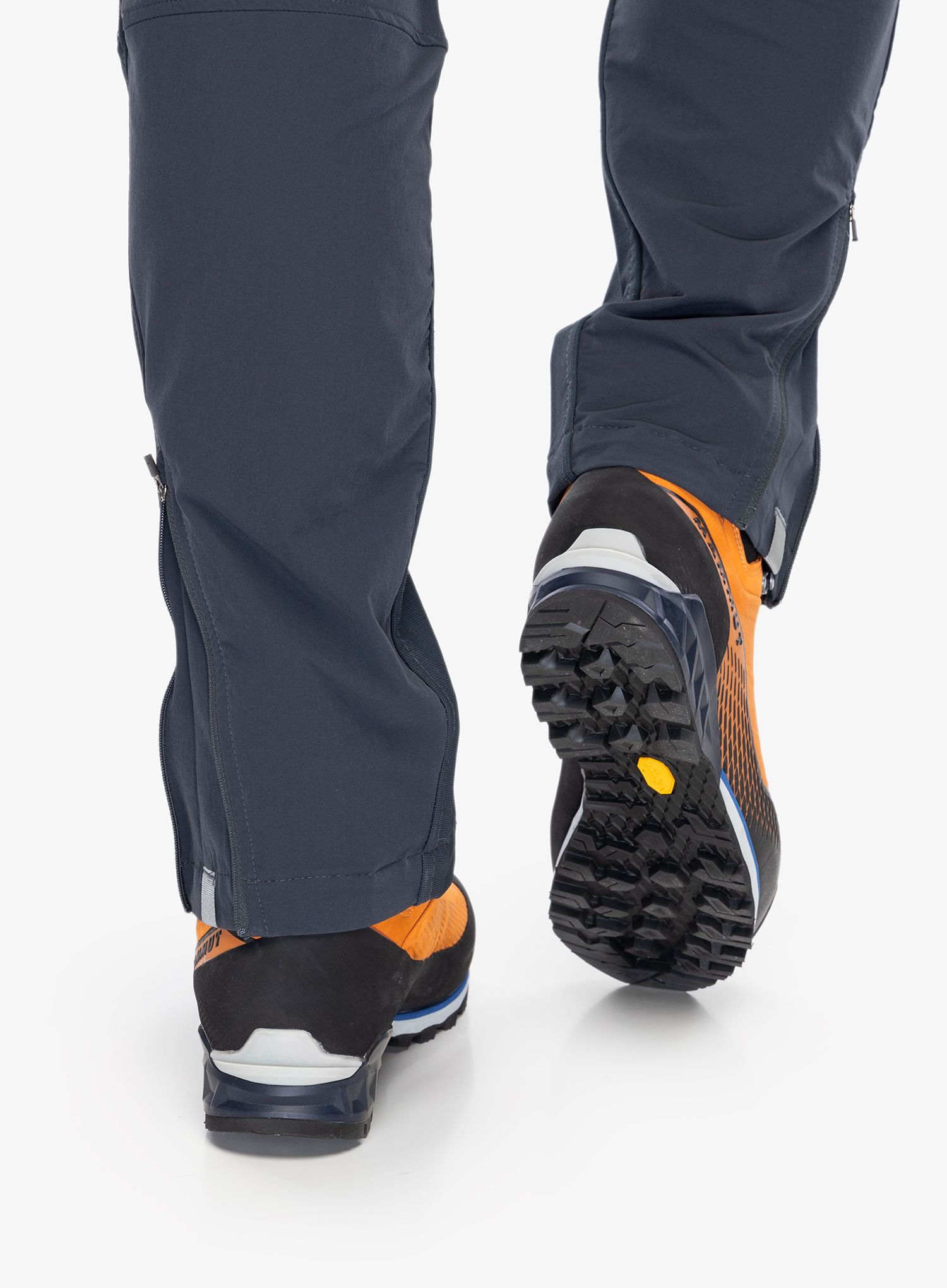 Čevlji za polavtomatske dereze Mammut Kento Advanced High GTX - dark cheddar/black