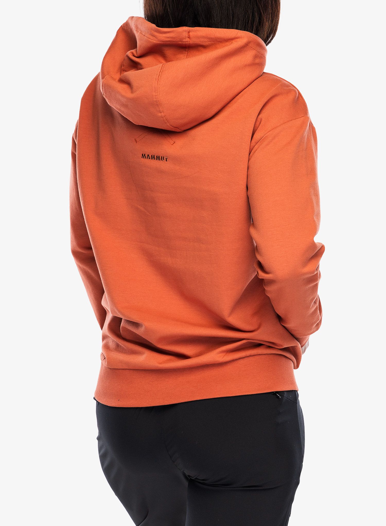 Ženska jopica Mammut ML Hoody Logo - brick