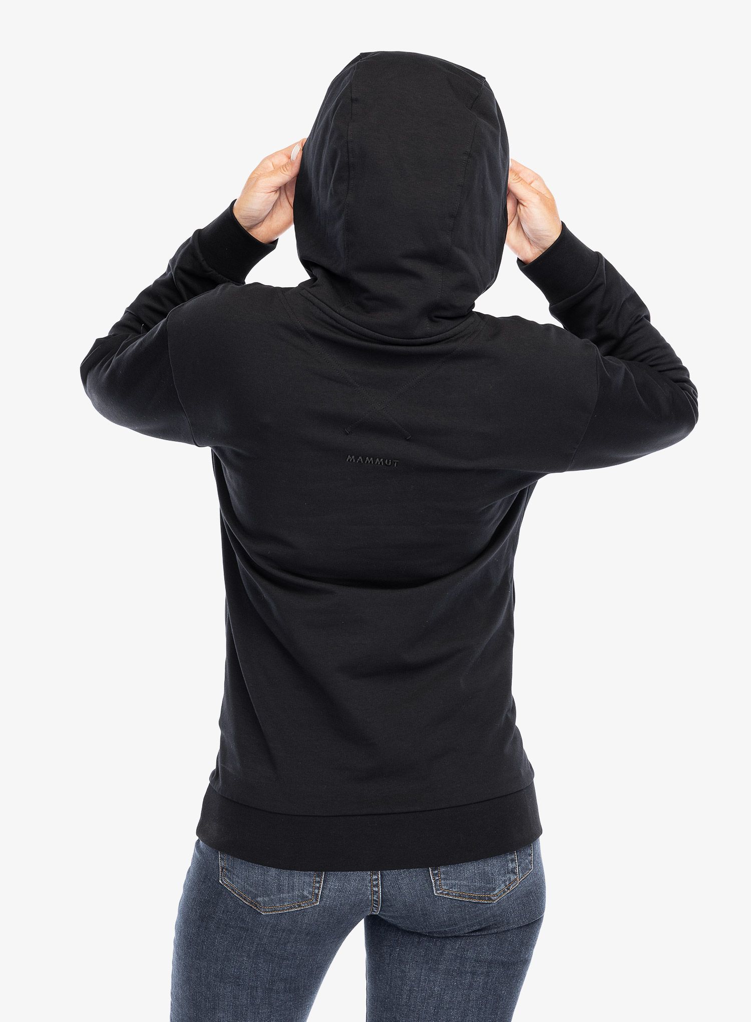 Ženska jopa s kapuco Mammut ML Hoody Original - black