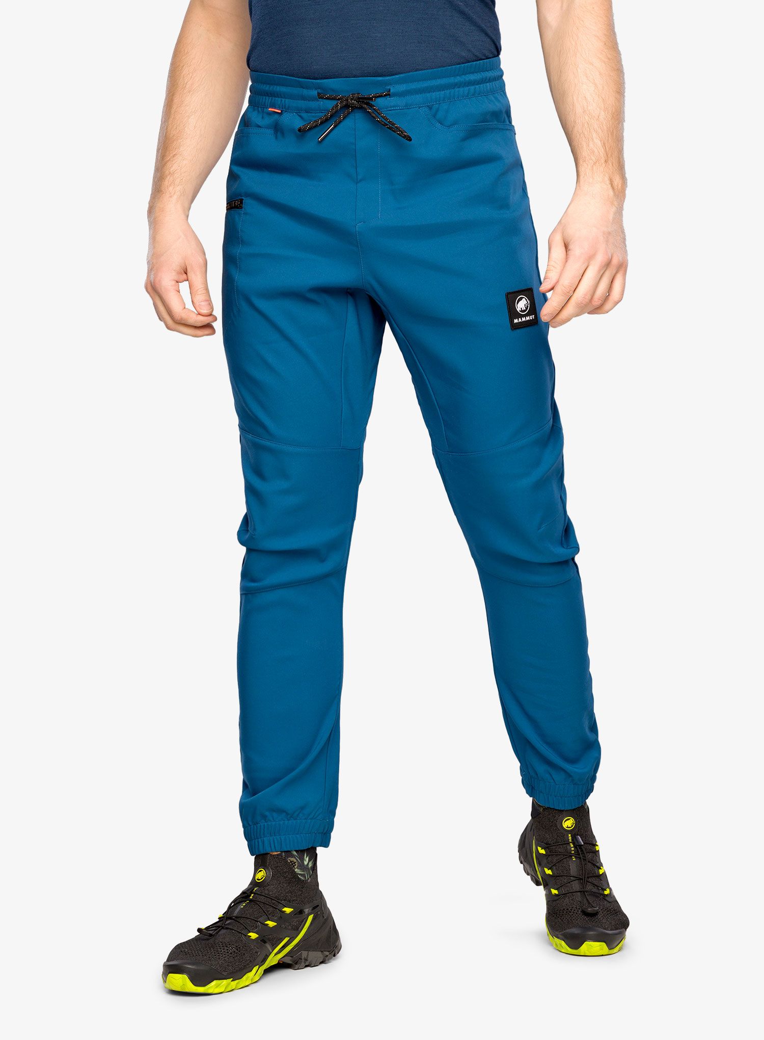 Plezalne hlače Mammut Massone Pants - deep ice