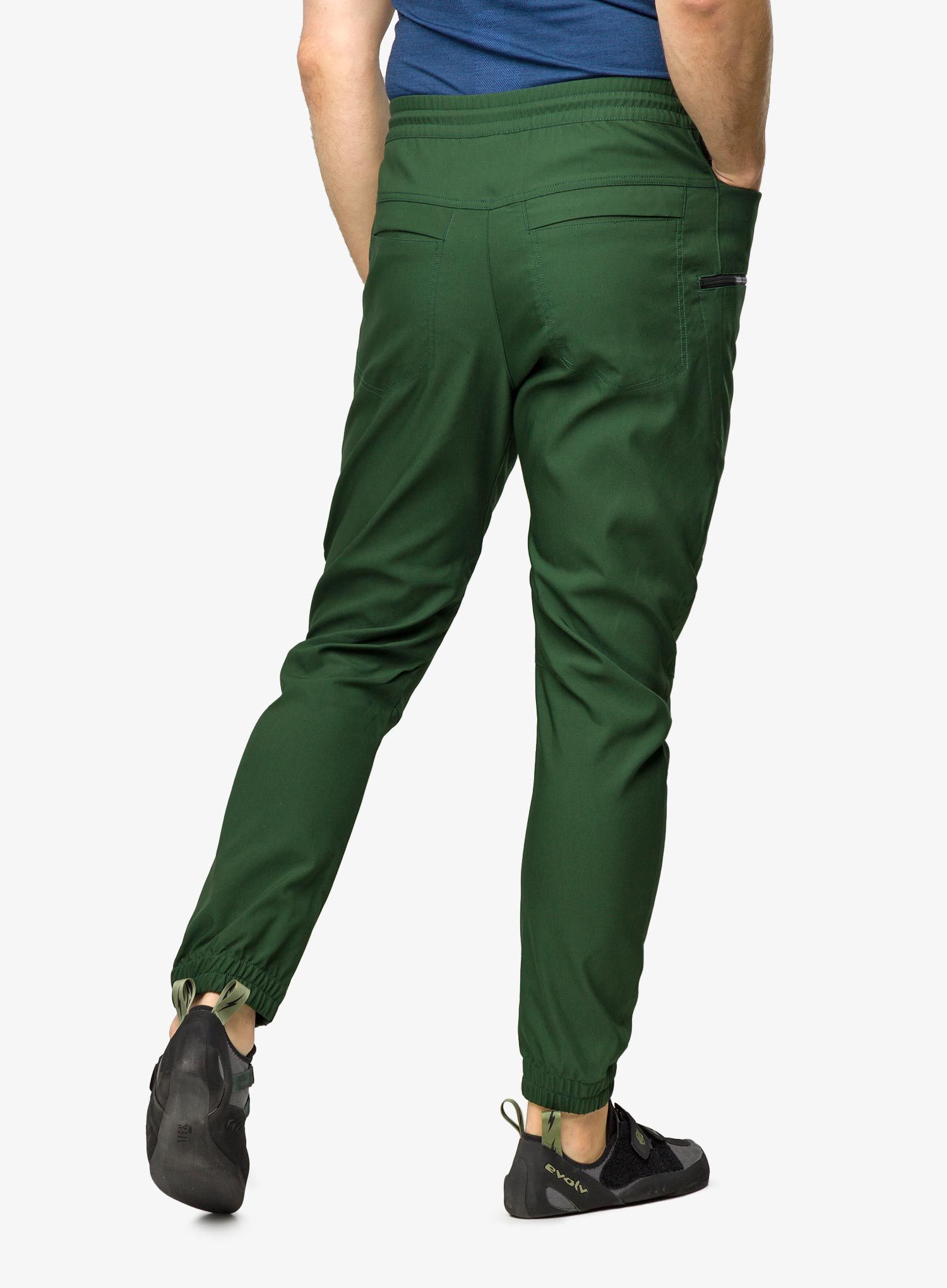 Hlače za plezanje Mammut Massone Pants - woods
