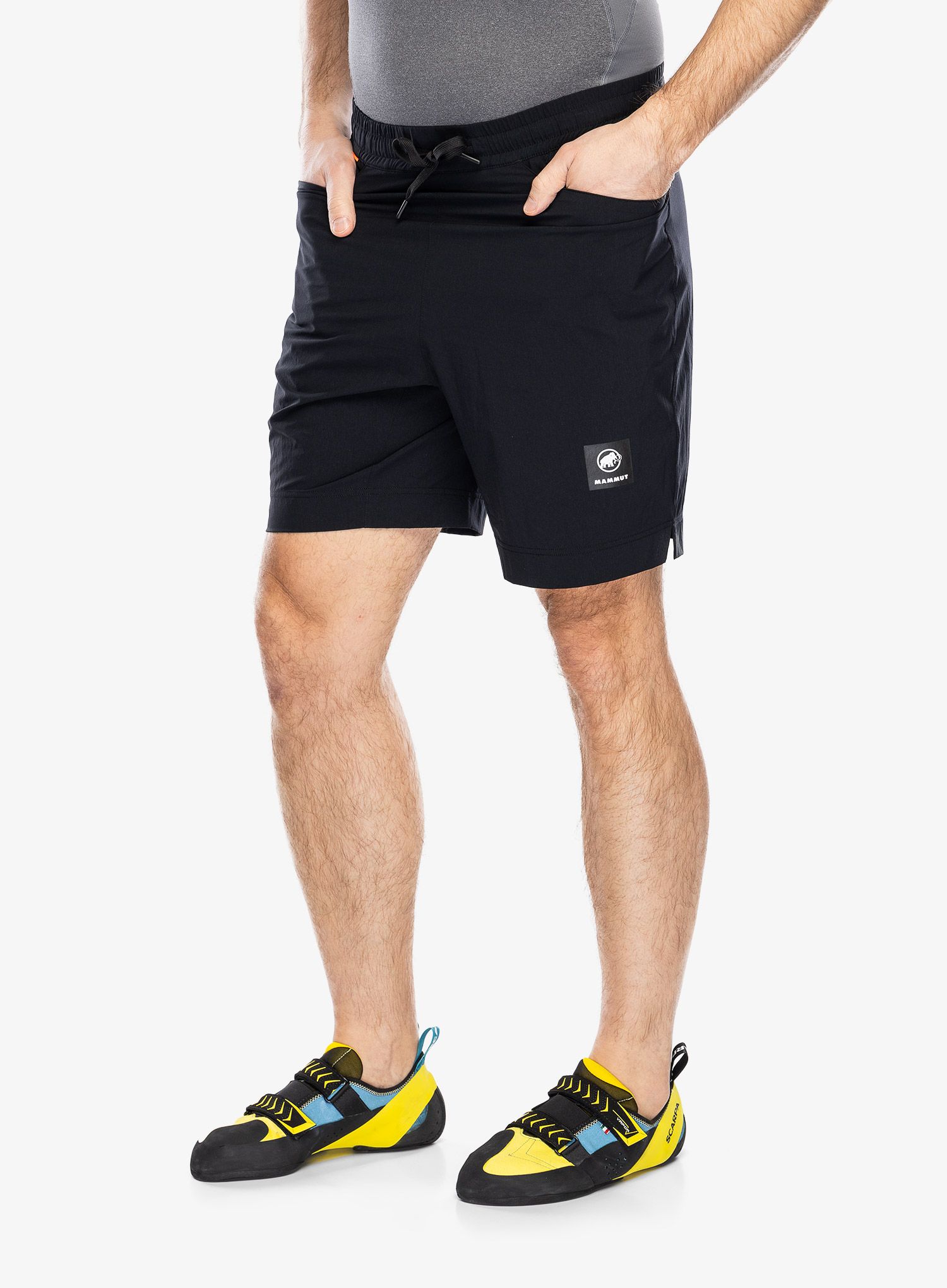 Plezalne kratke hlače Mammut Massone Sport Shorts - black