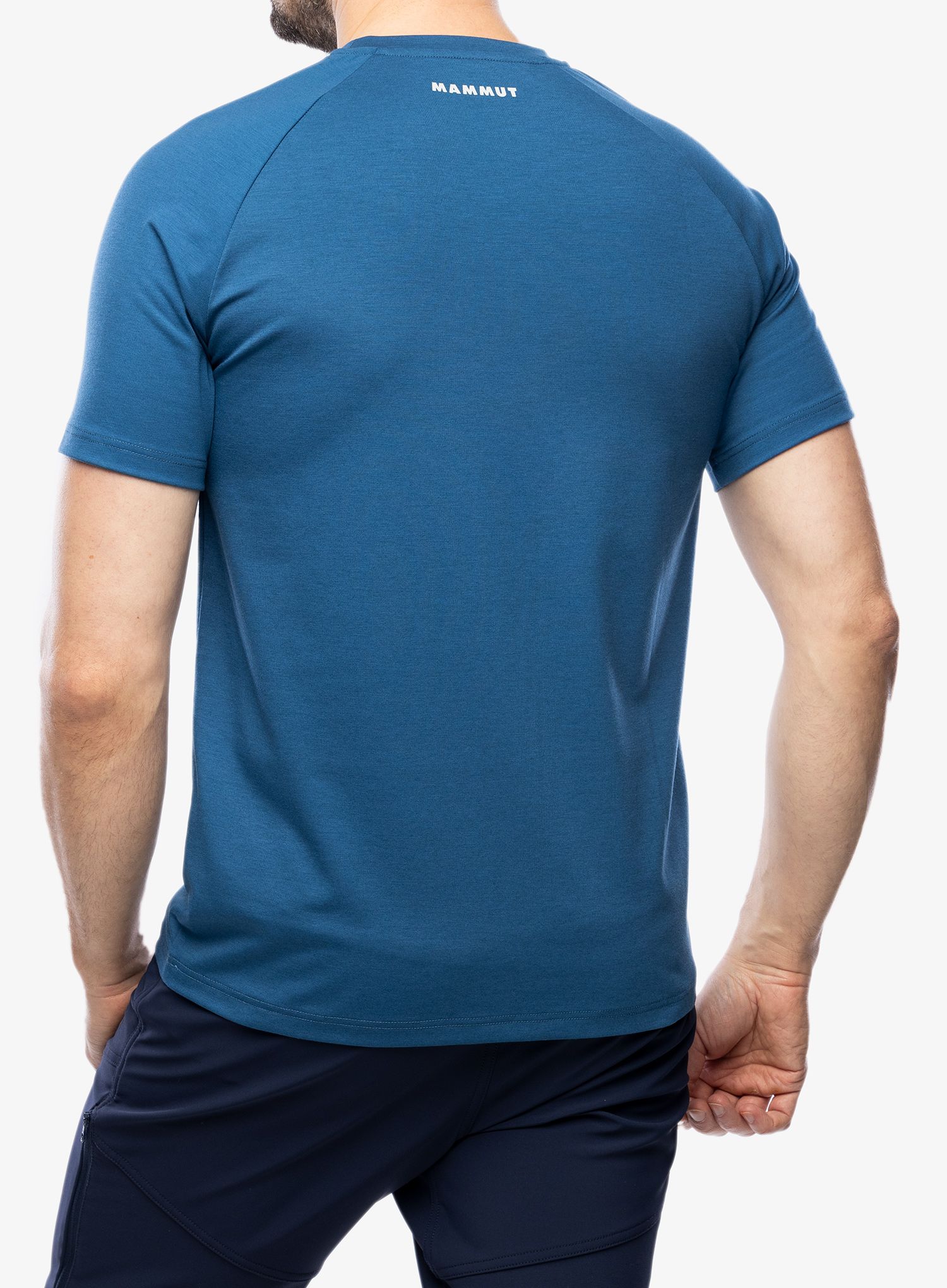 Majica s potiskom Mammut Mountain 8035 m T-Shirt - deep ice
