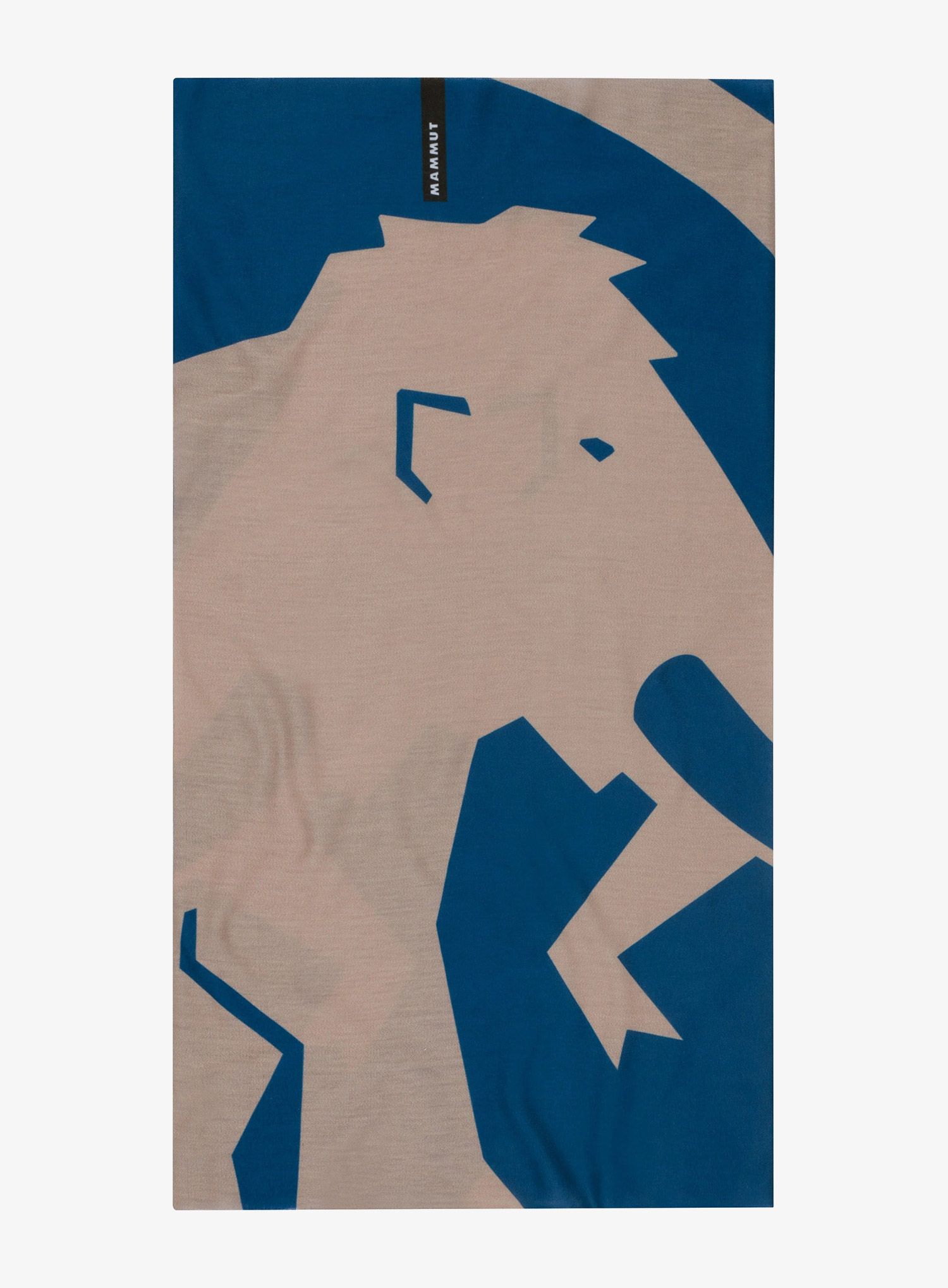 Večnamenska ruta Mammut Neck Gaiter Logo - deep ice/savannah