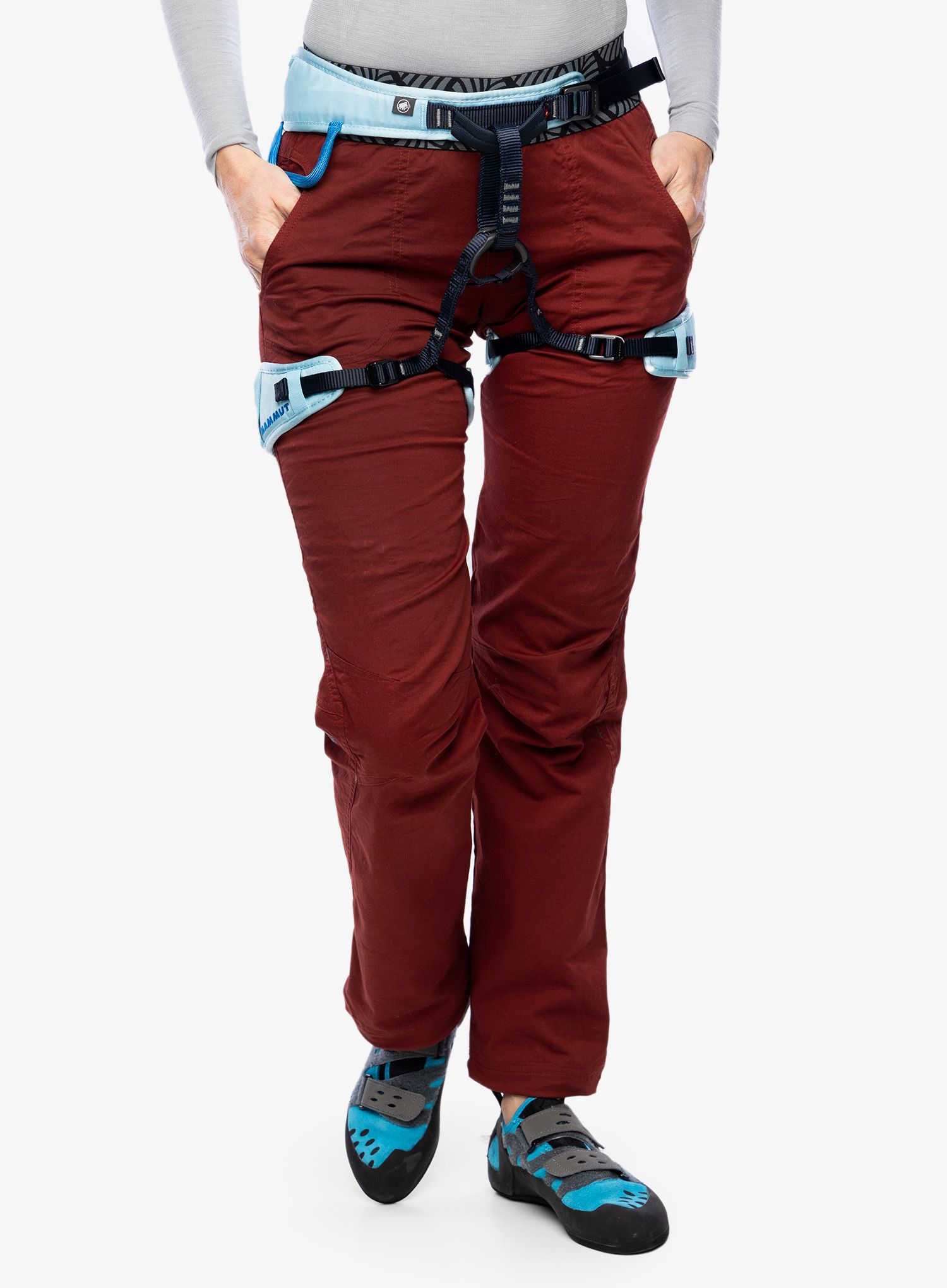 Ženski plezalni pas Mammut Ophir 3 Slide Women  - whisper-dark gentian