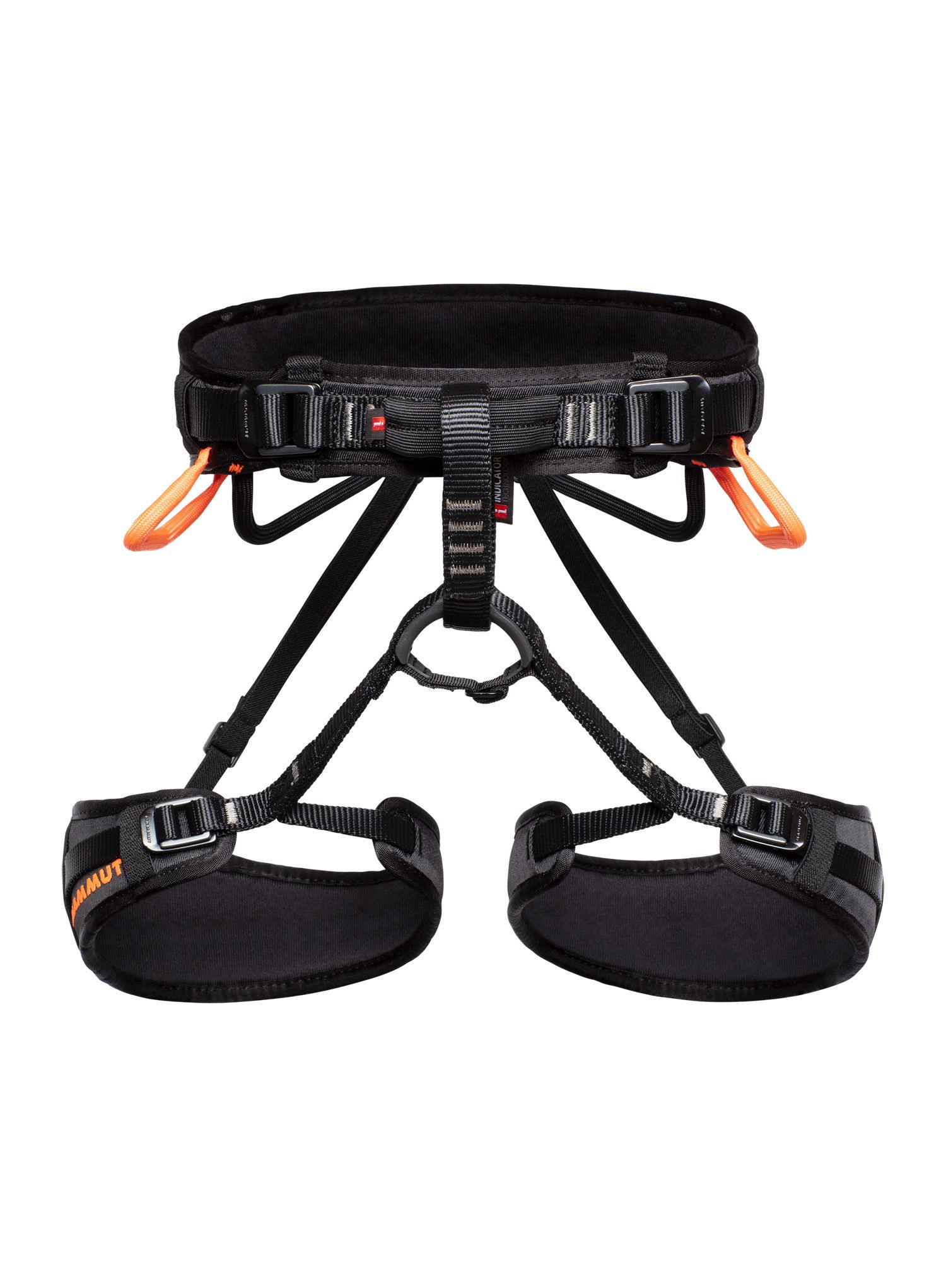 Plezalni pas Mammut Ophir 4 Slide  - black/safety orange