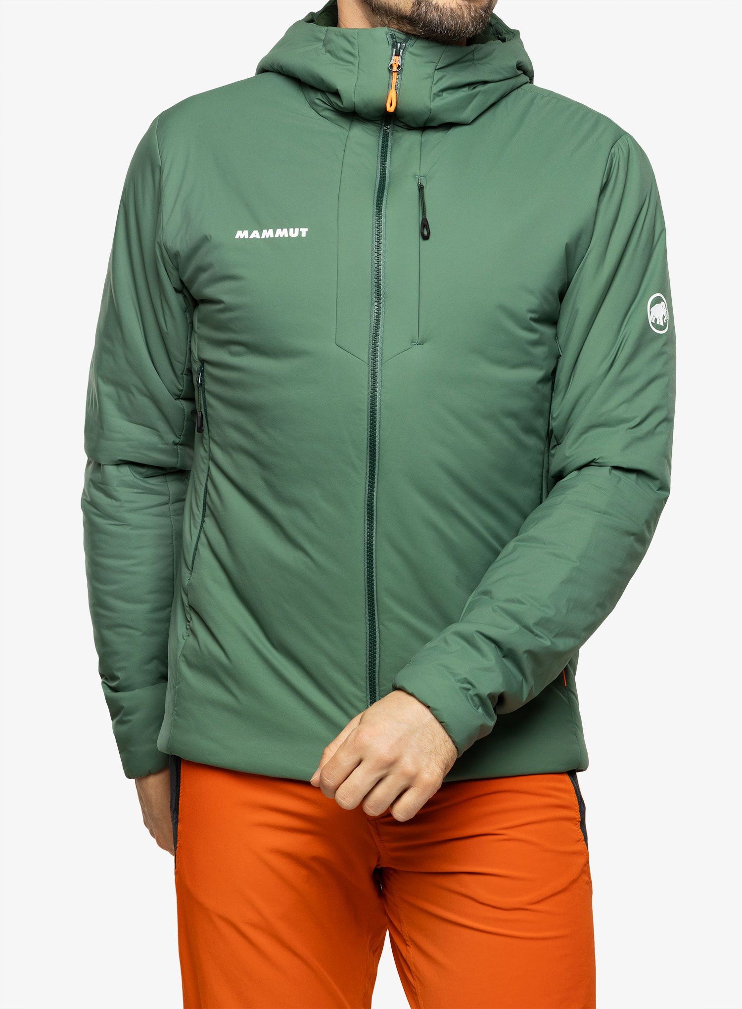 Sintetična jakna Mammut Rime IN Flex Hooded Jacket - dark jade