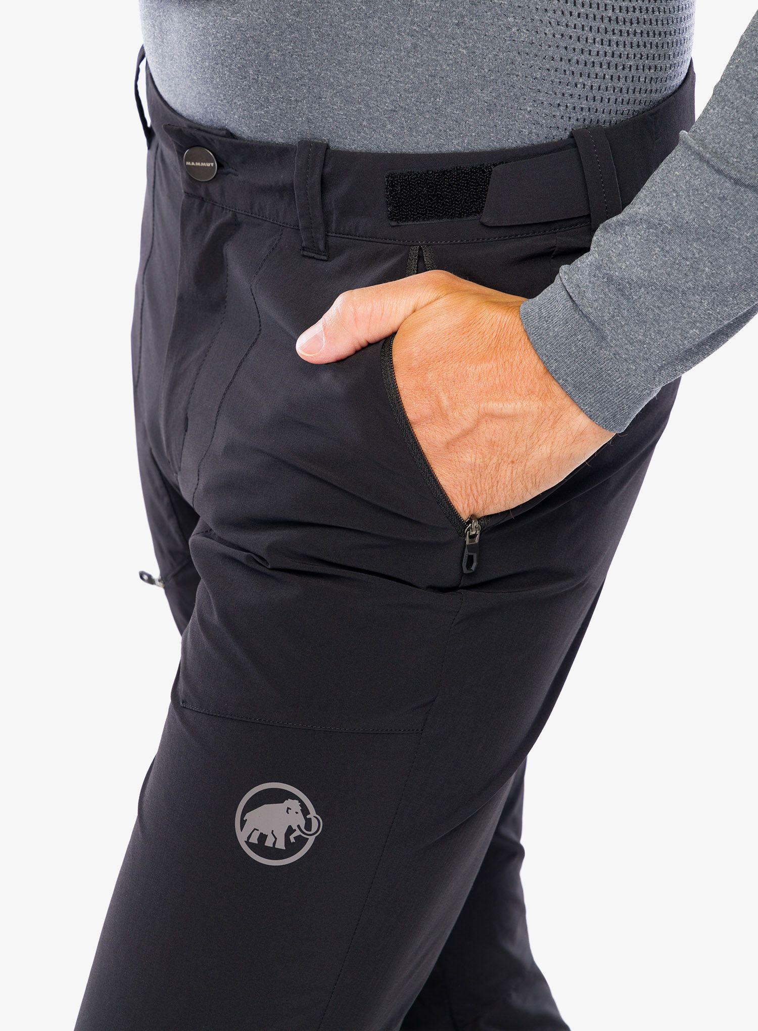 Pohodne hlače Mammut Runbold Pants - black