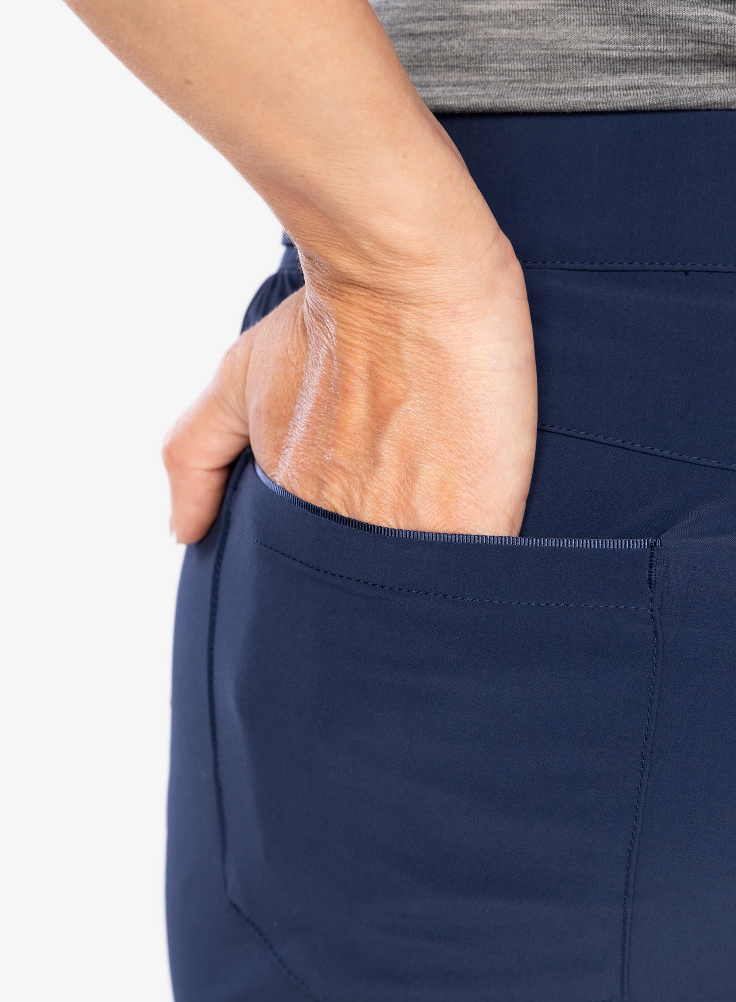 Ženske pohodniške hlače Mammut Runbold Pants - marine
