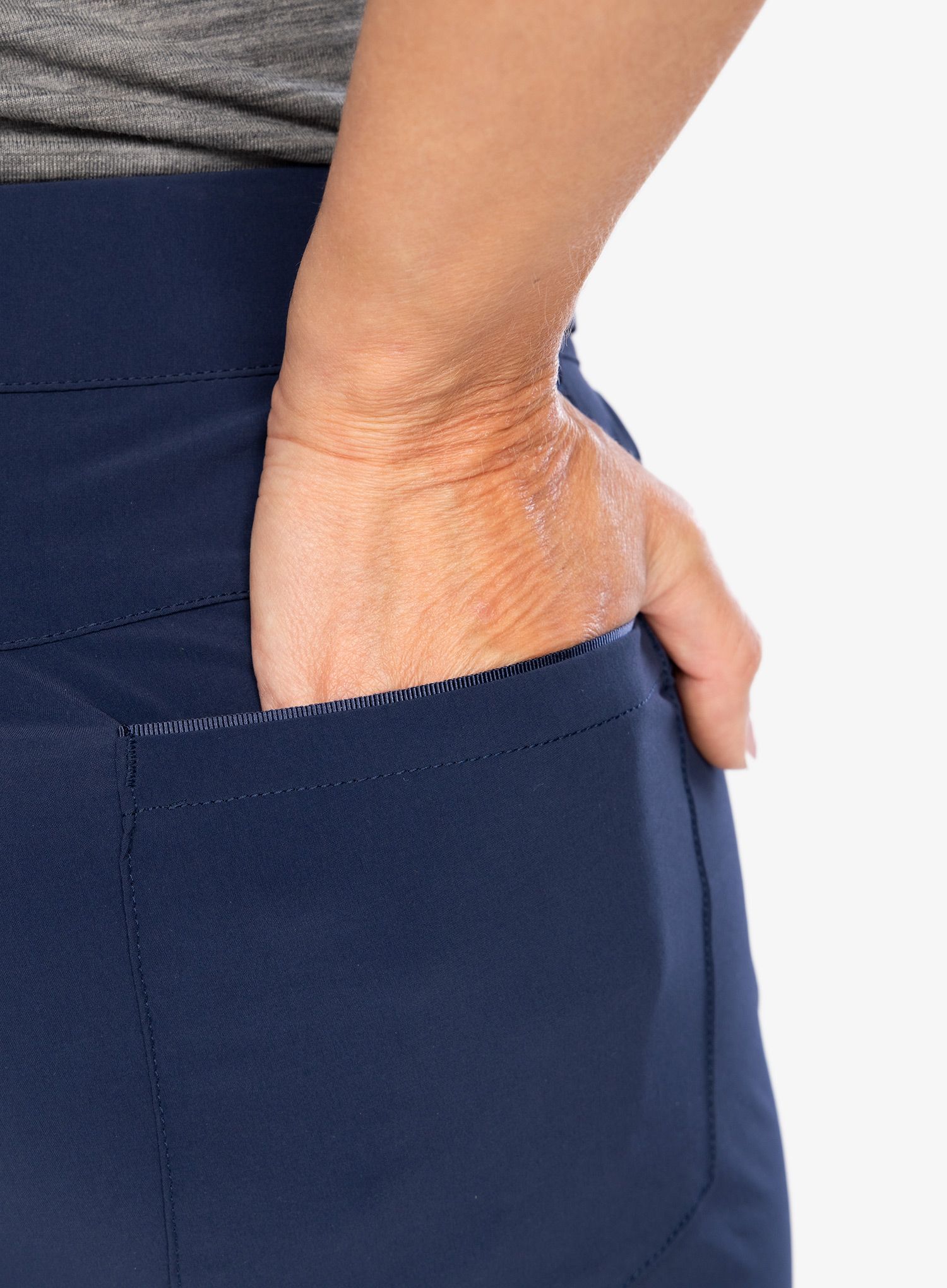 Ženske pohodniške hlače Mammut Runbold Pants - marine