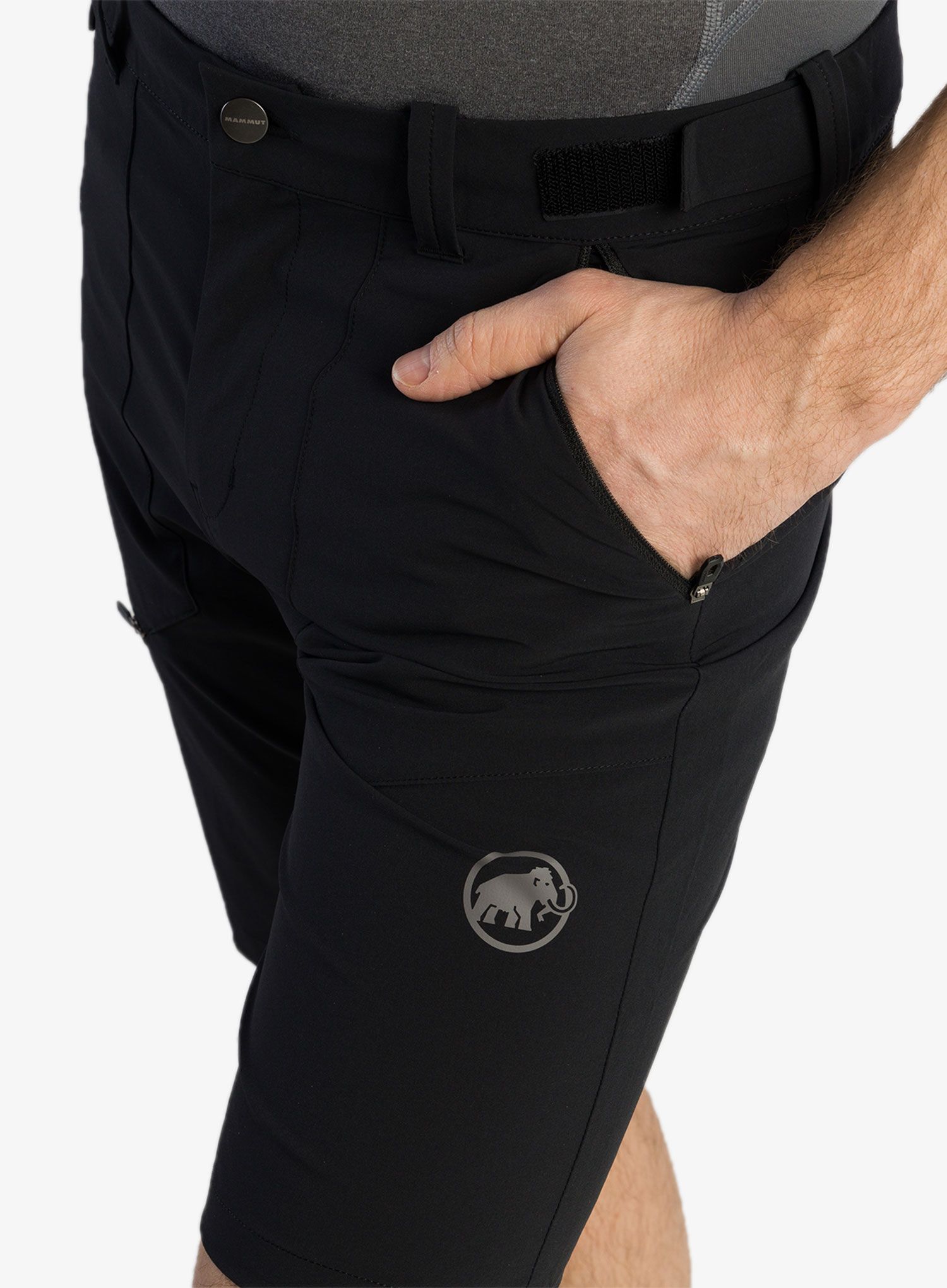 Moške kratke hlače Mammut Runbold Shorts - black