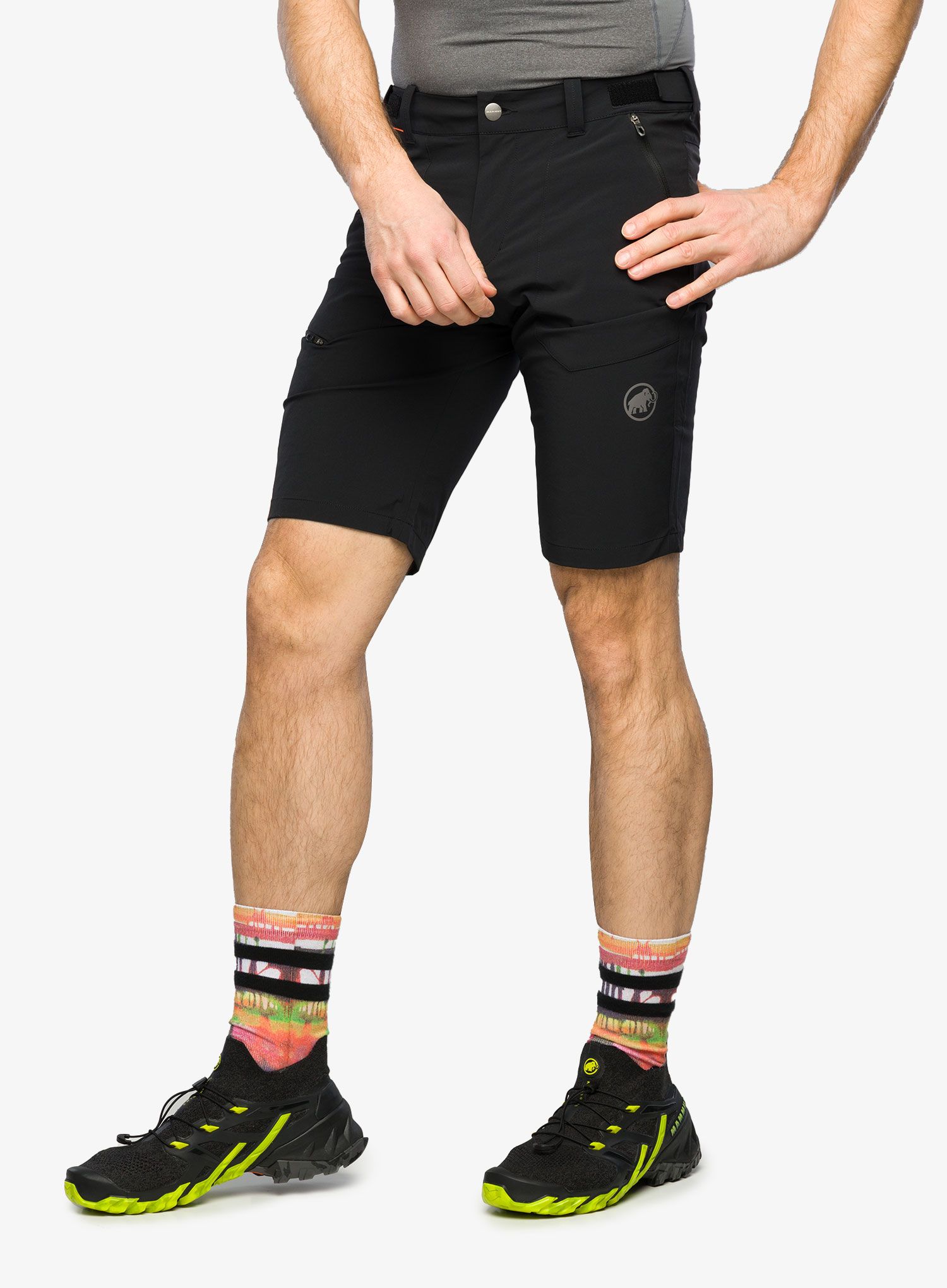Moške kratke hlače Mammut Runbold Shorts - black