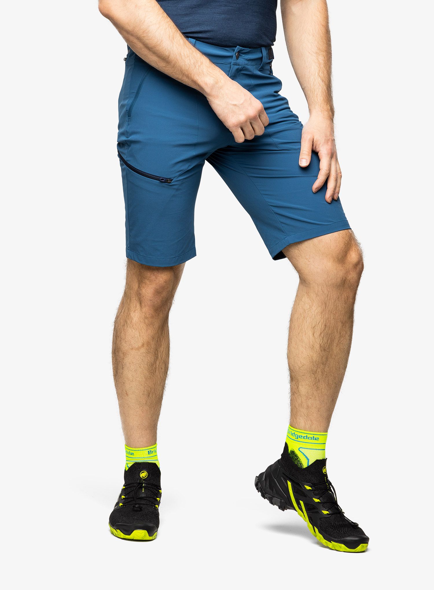 Pohodniške kratke hlače Mammut Runbold Shorts - deep ice