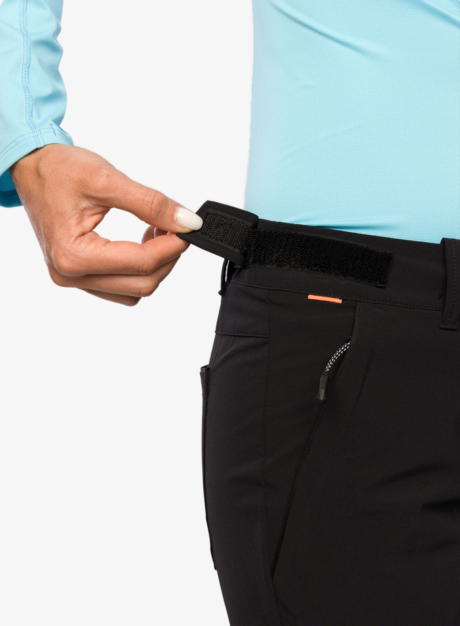 Ženske hlače Mammut Runbold Zip Off Pants - black