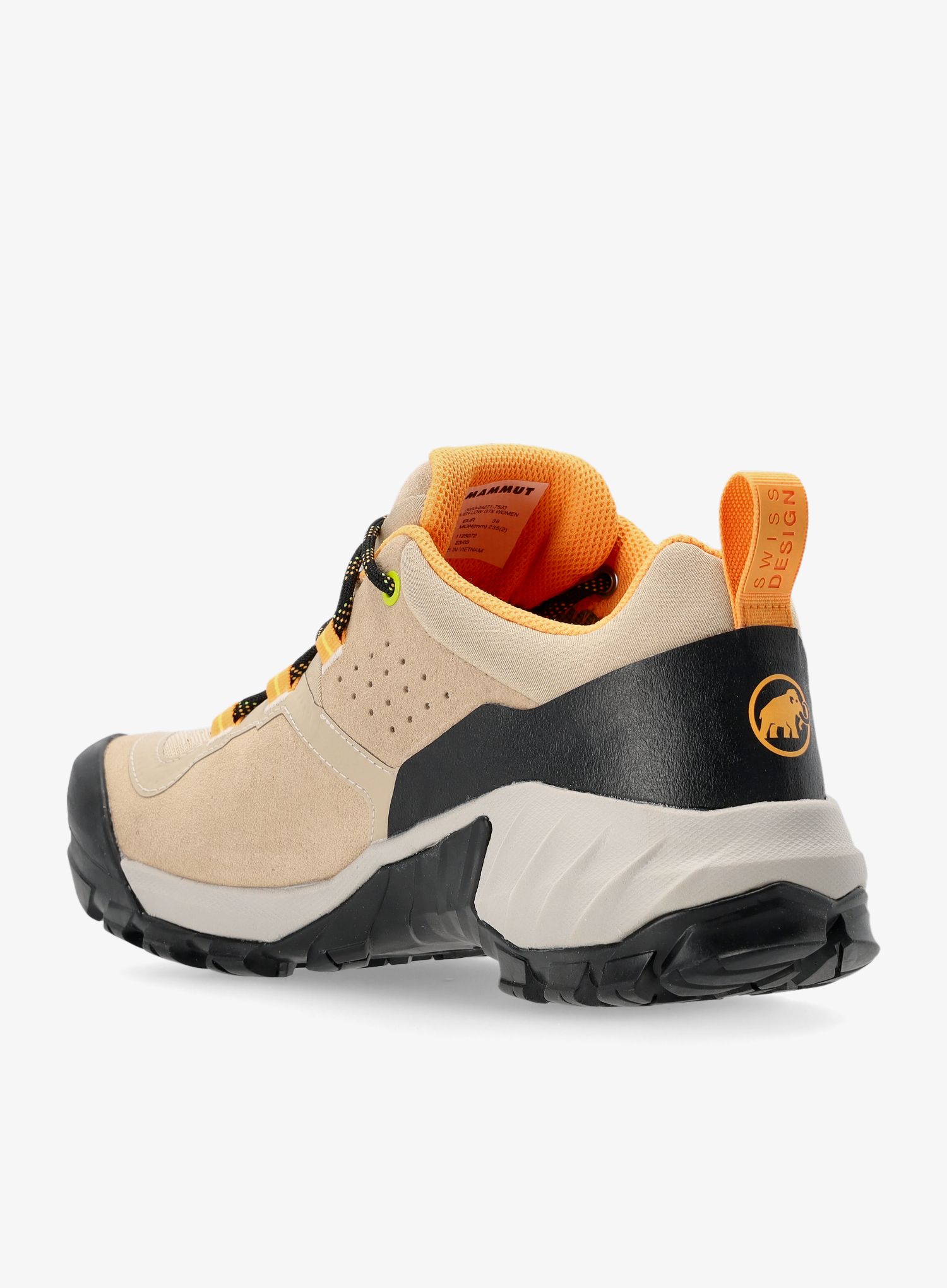 Ženski treking čevlji Mammut Sapuen Low GTX - savannah/light tangerine