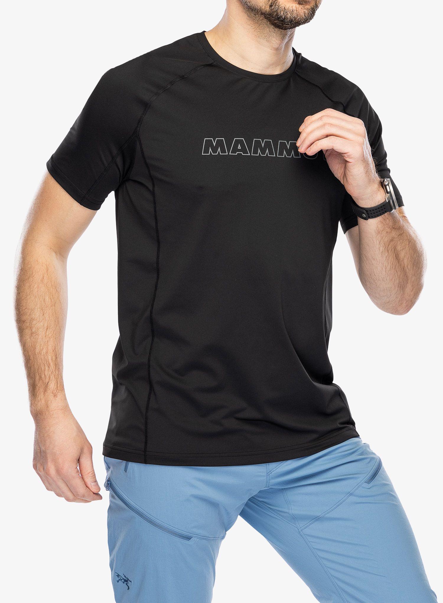 Športna majica Mammut Selun FL Logo T-Shirt - black
