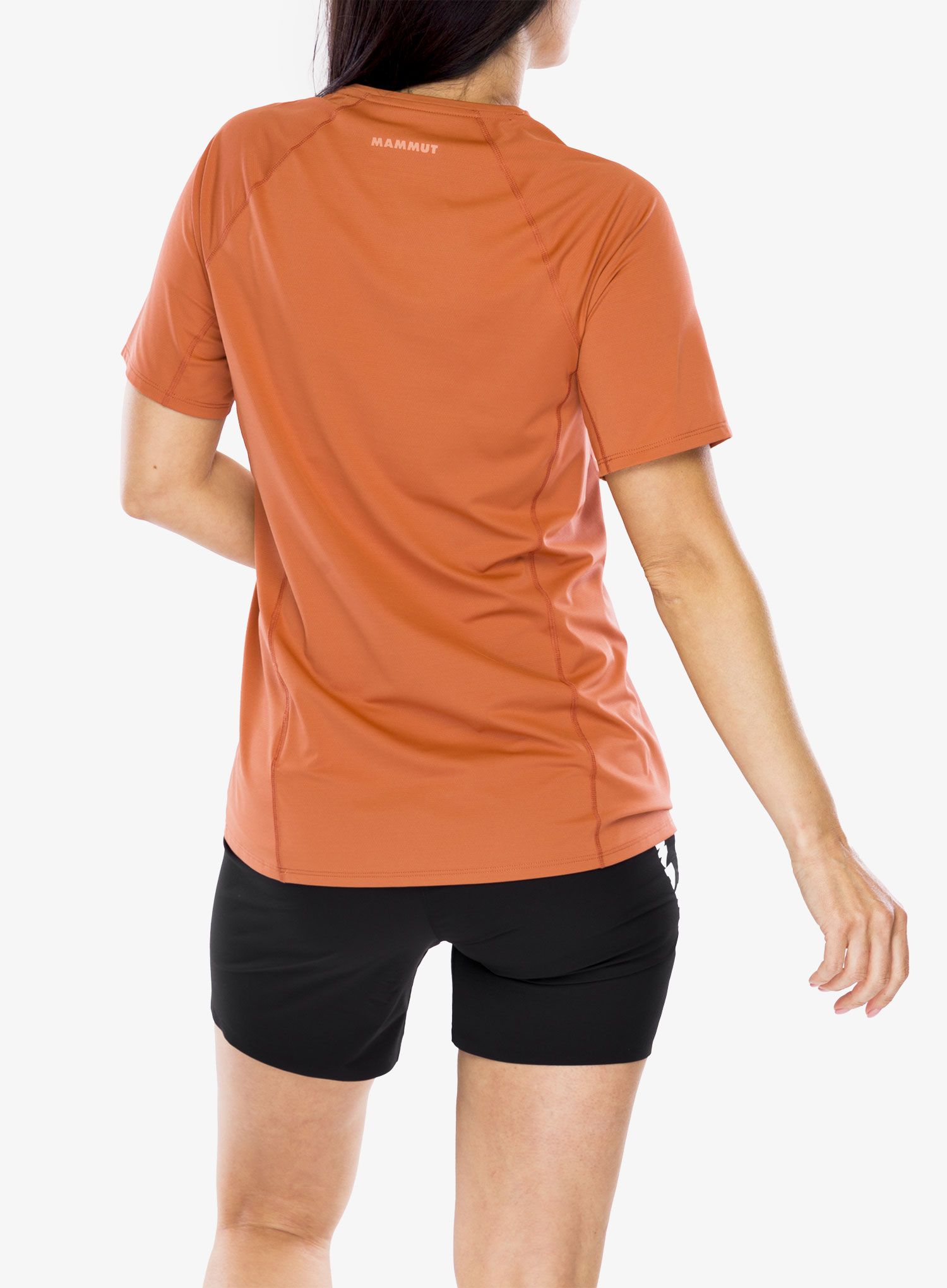 Ženska športna majica Mammut Selun FL Logo T-Shirt - brick