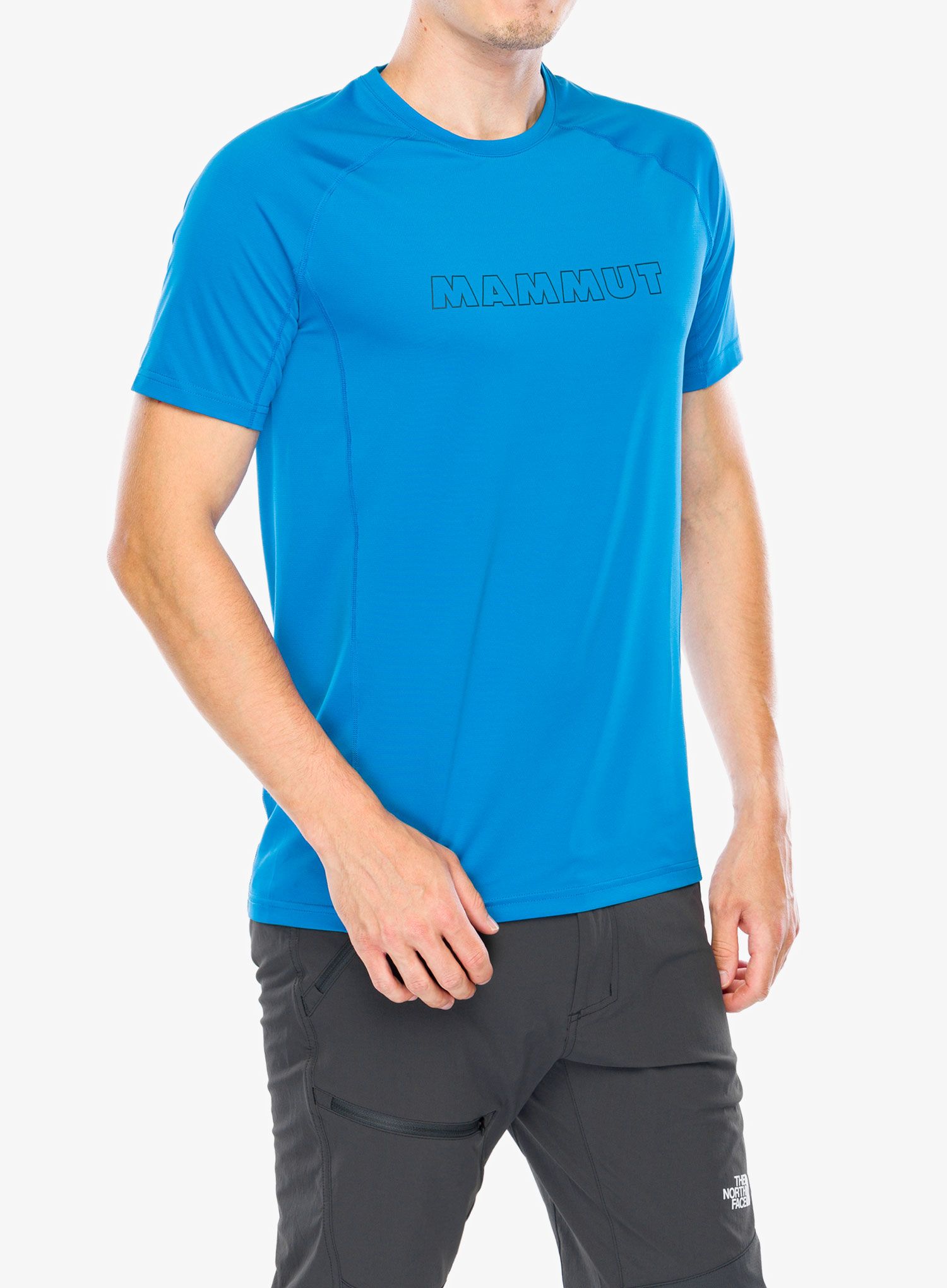 Športna majica Mammut Selun FL Logo T-Shirt - glacier blue