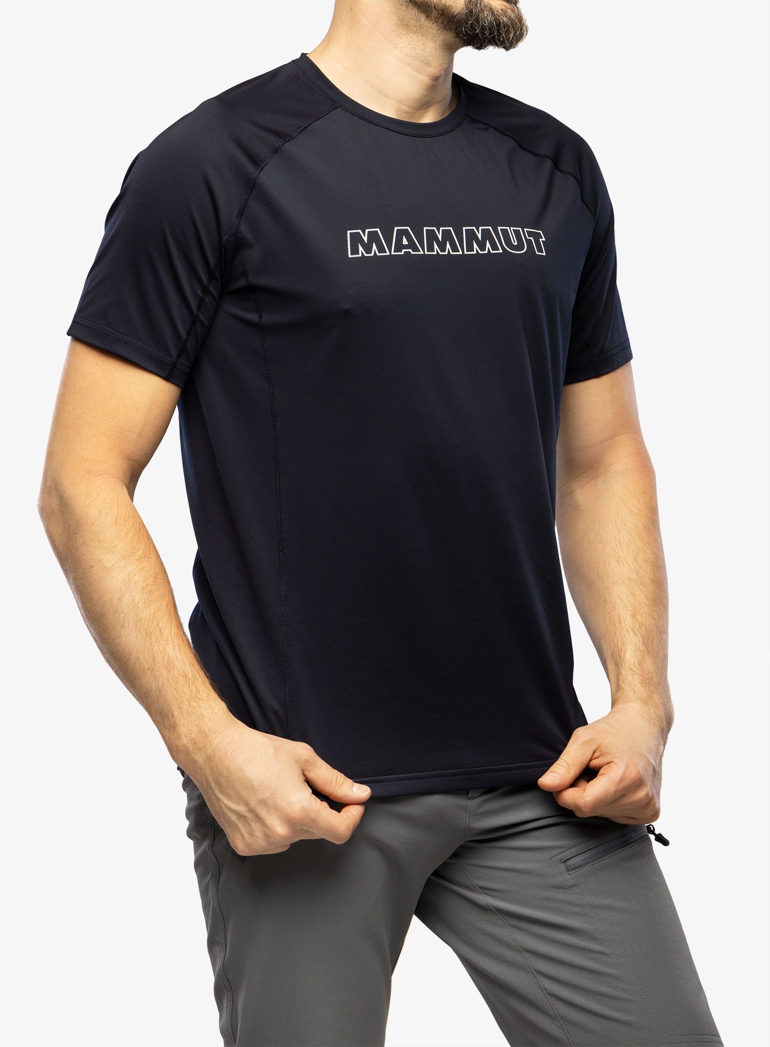 Moška majica Mammut Selun FL Logo T-Shirt - marine