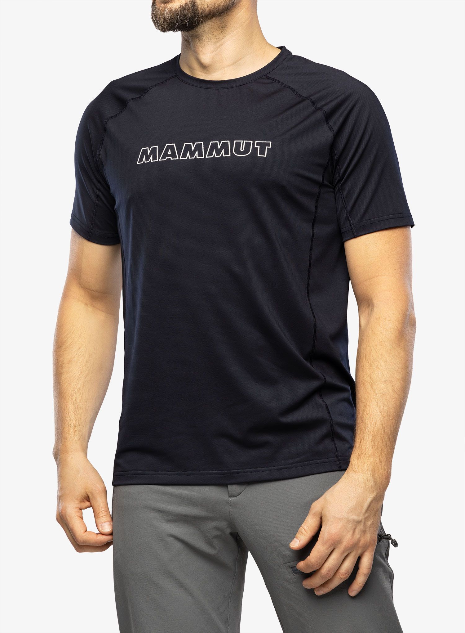 Moška majica Mammut Selun FL Logo T-Shirt - marine
