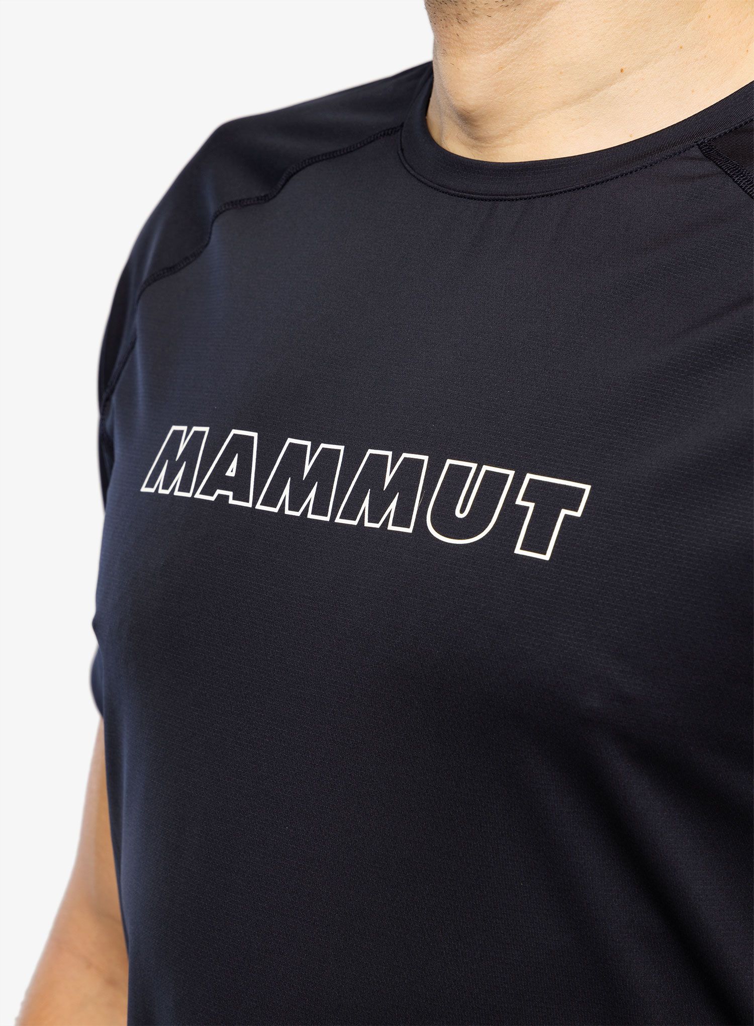 Moška majica Mammut Selun FL Logo T-Shirt - marine