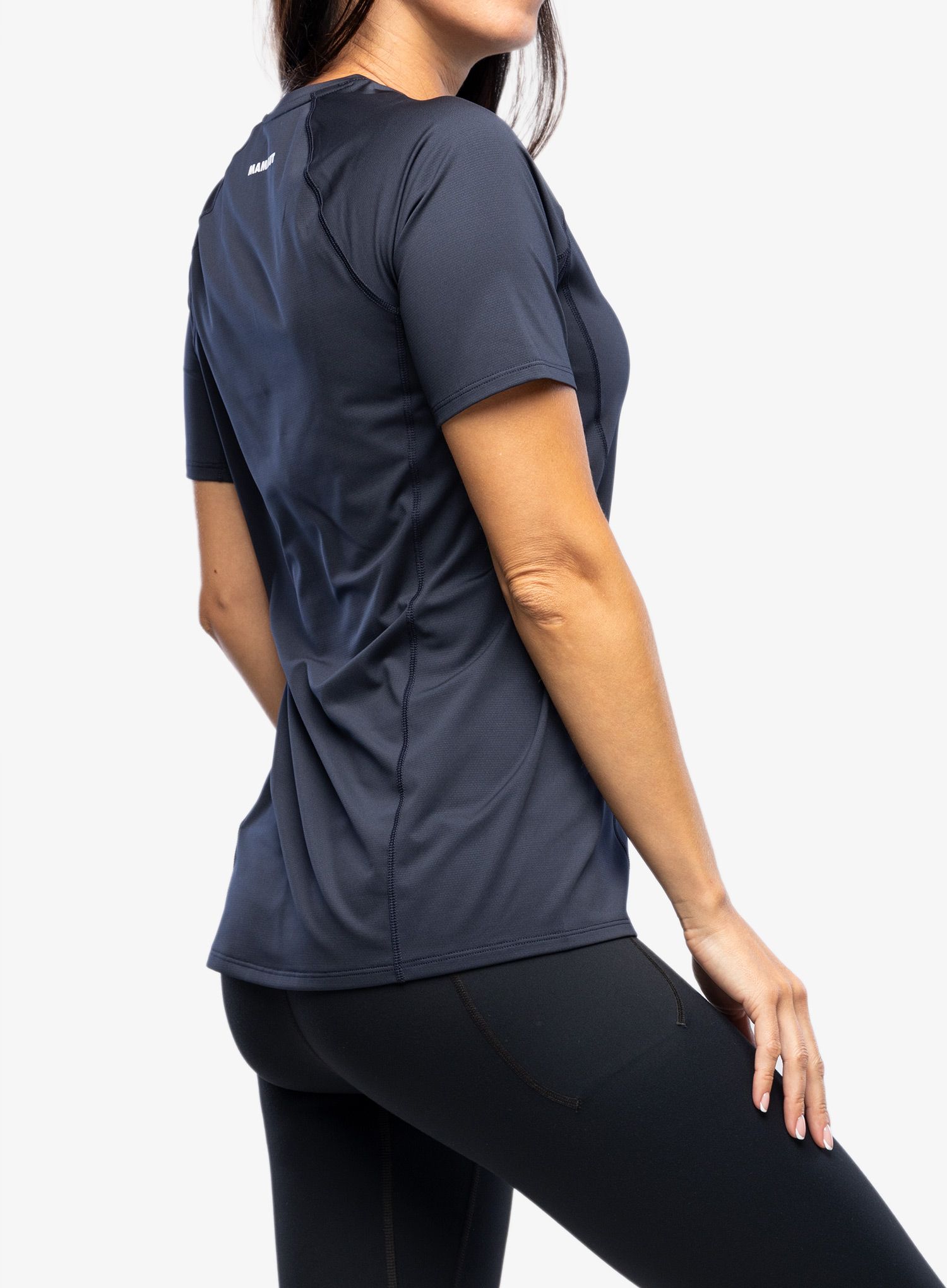 Ženska športna majica Mammut Selun FL Logo T-Shirt - marine