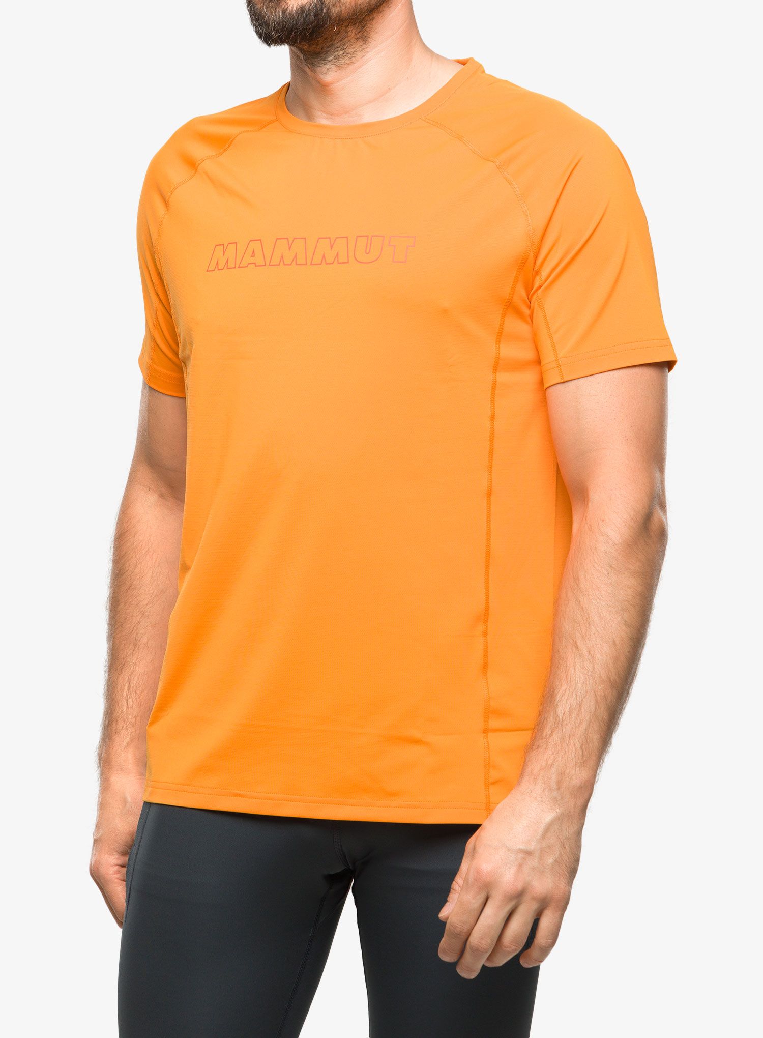 Športna majica Mammut Selun FL Logo T-Shirt - tangerine