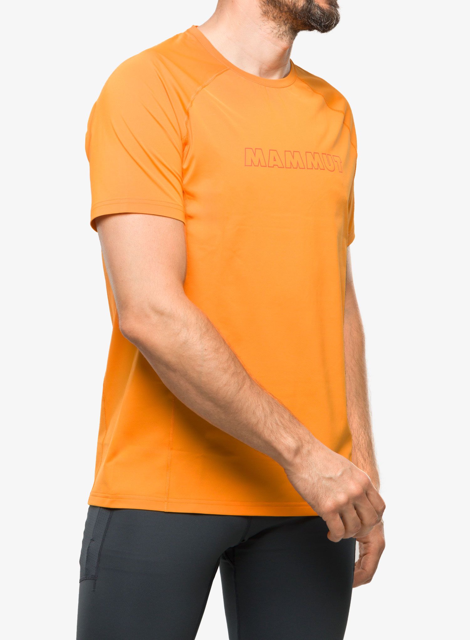 Športna majica Mammut Selun FL Logo T-Shirt - tangerine