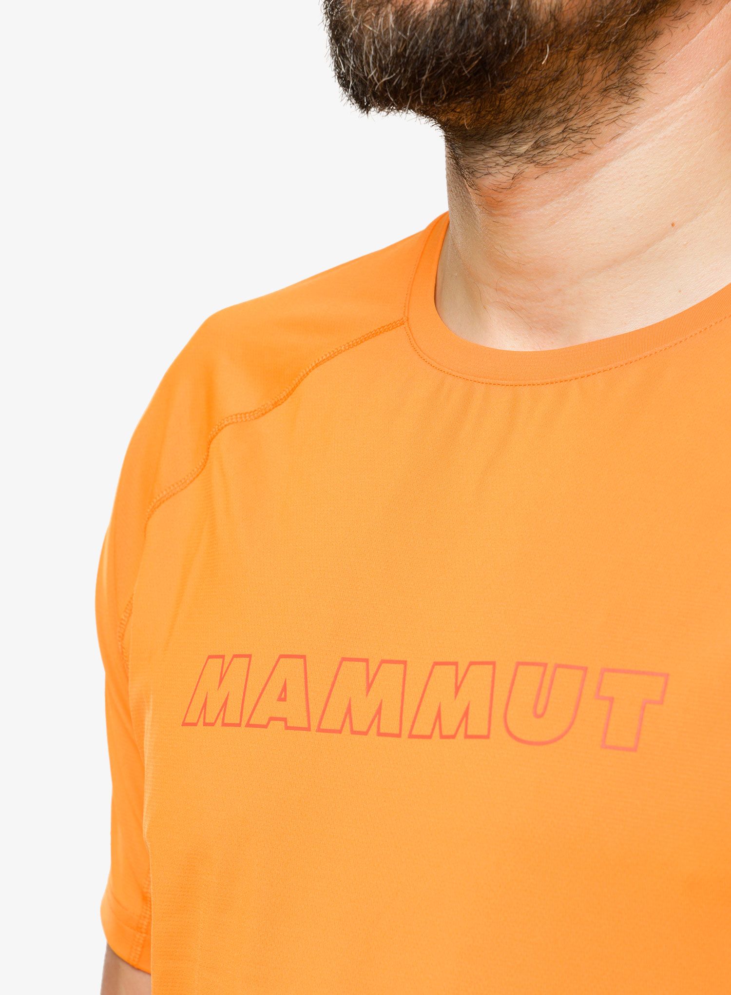 Športna majica Mammut Selun FL Logo T-Shirt - tangerine