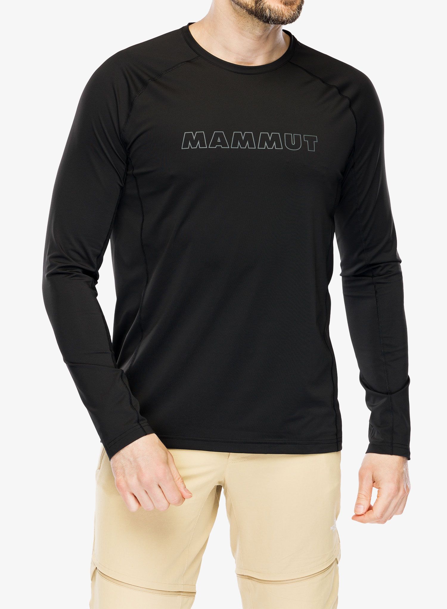 Jopica Mammut Selun FL Longsleeve Logo - black