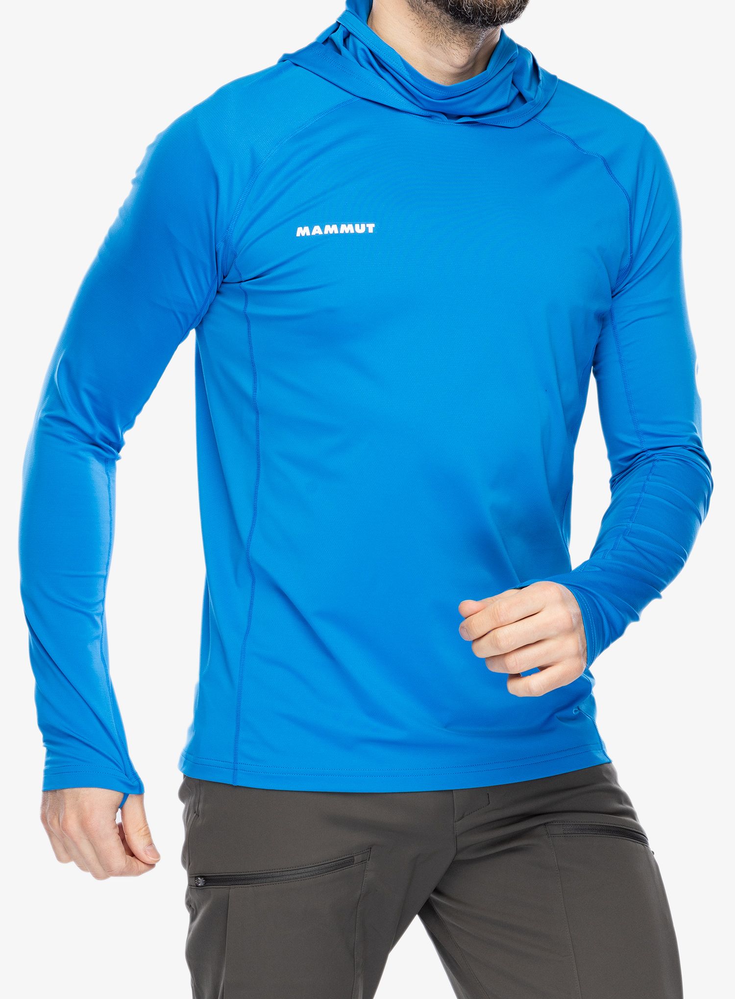 Jopica s kapuco Mammut Selun FL Sun Hoody - glacier blue