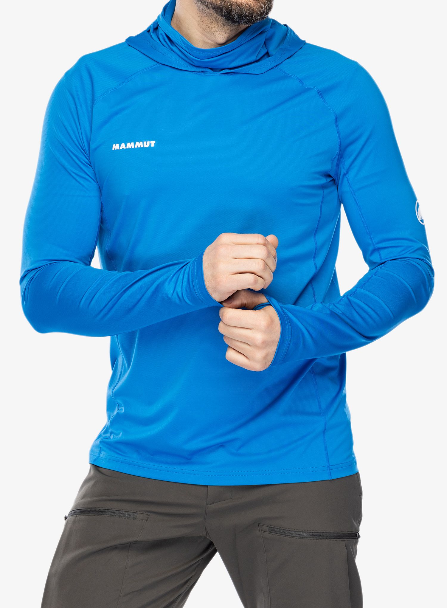 Jopica s kapuco Mammut Selun FL Sun Hoody - glacier blue