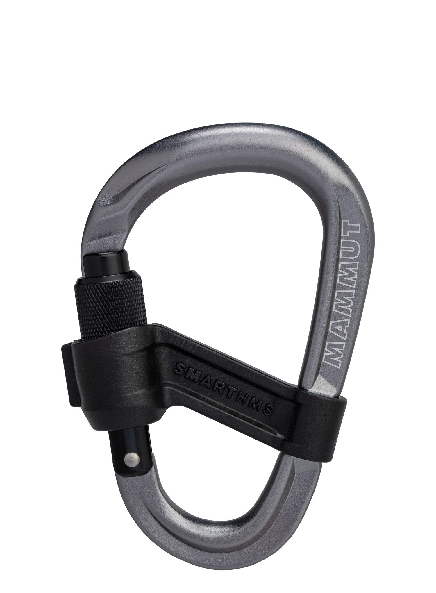 Vponka Mammut Smart HMS 2.0 Screwgate Carabiner  - screw gate/grey