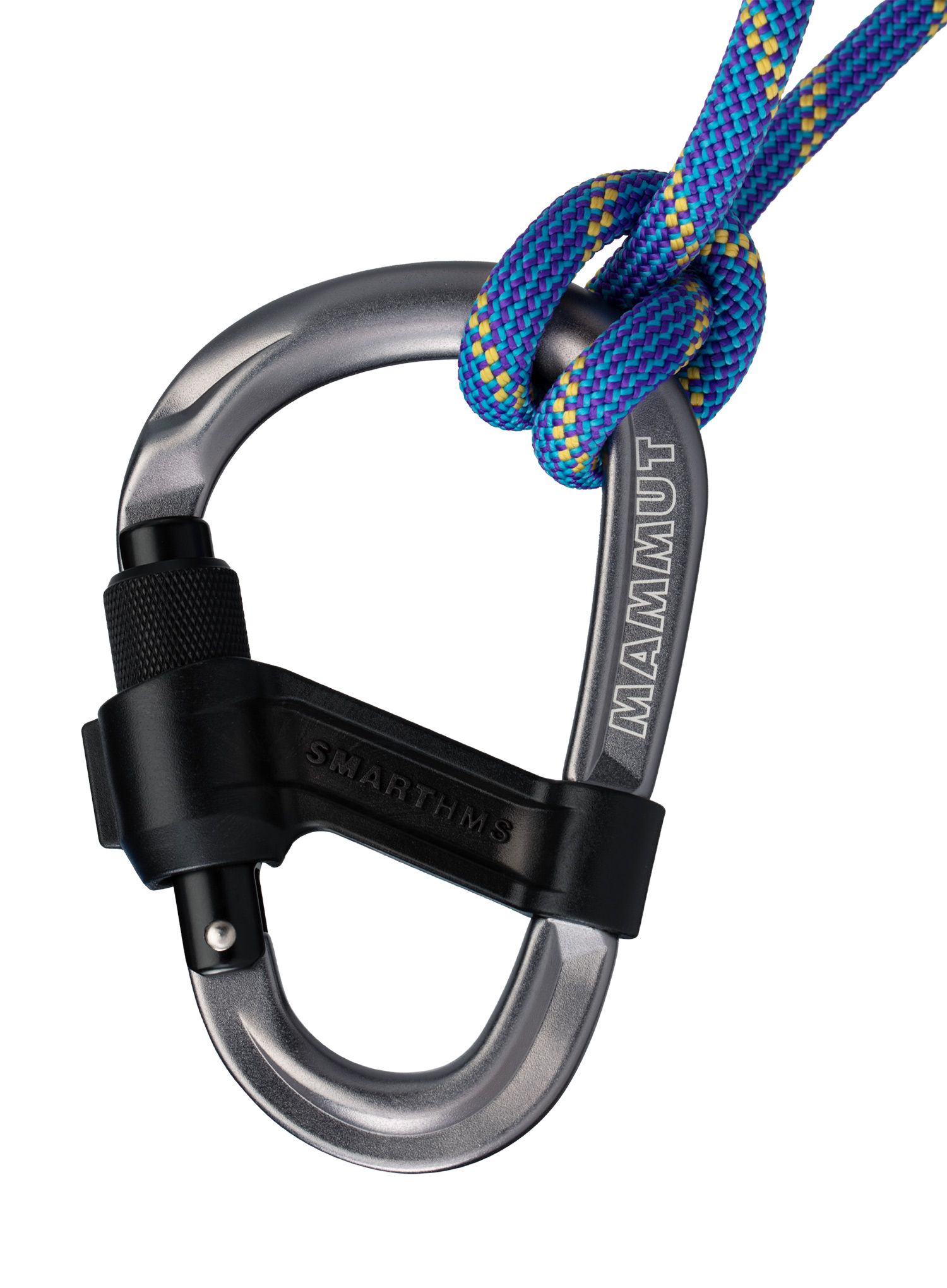 Vponka Mammut Smart HMS 2.0 Screwgate Carabiner  - screw gate/grey