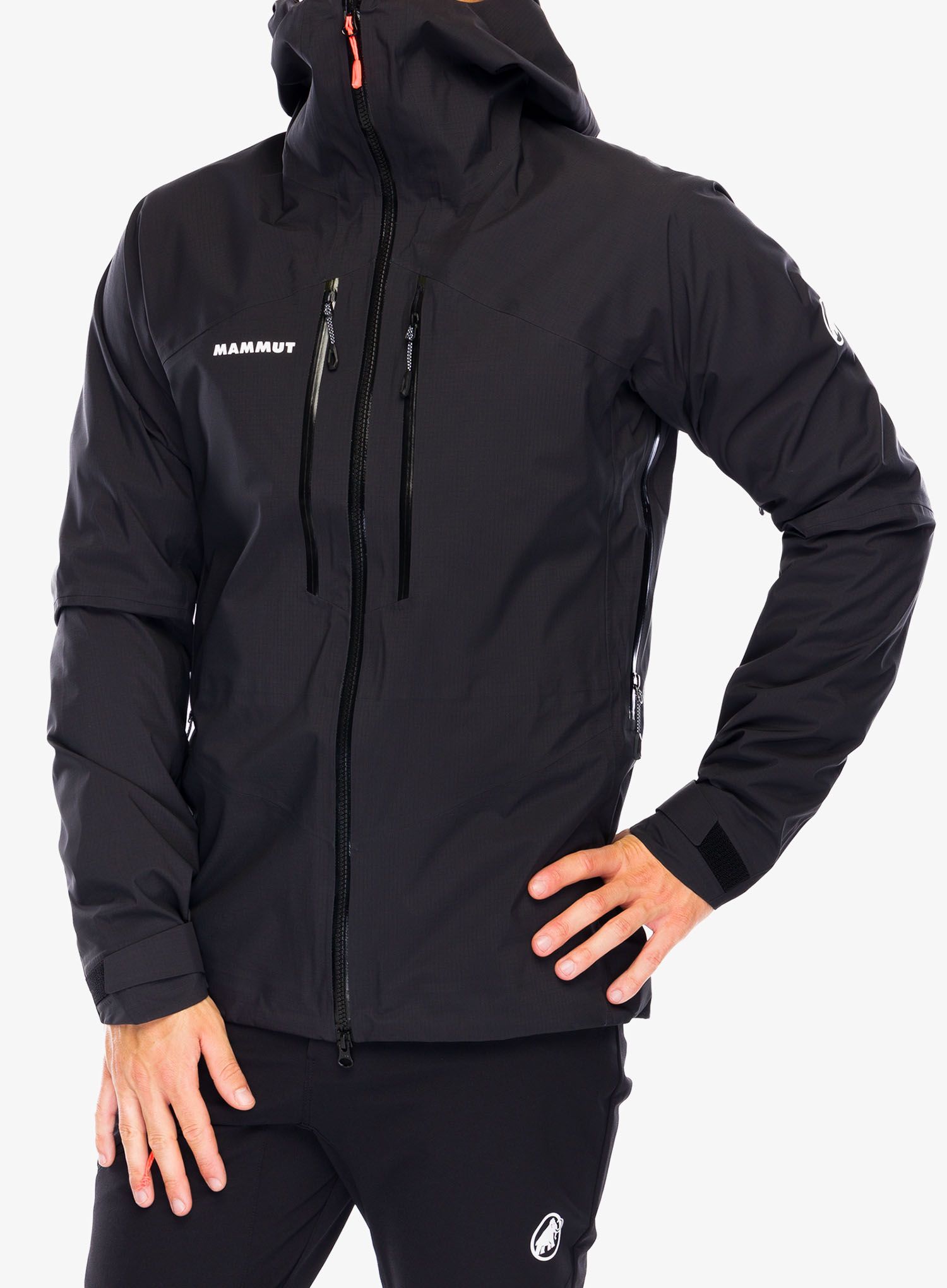 Nepremočljiva jakna Mammut Taiss HS Hooded Jacket - black