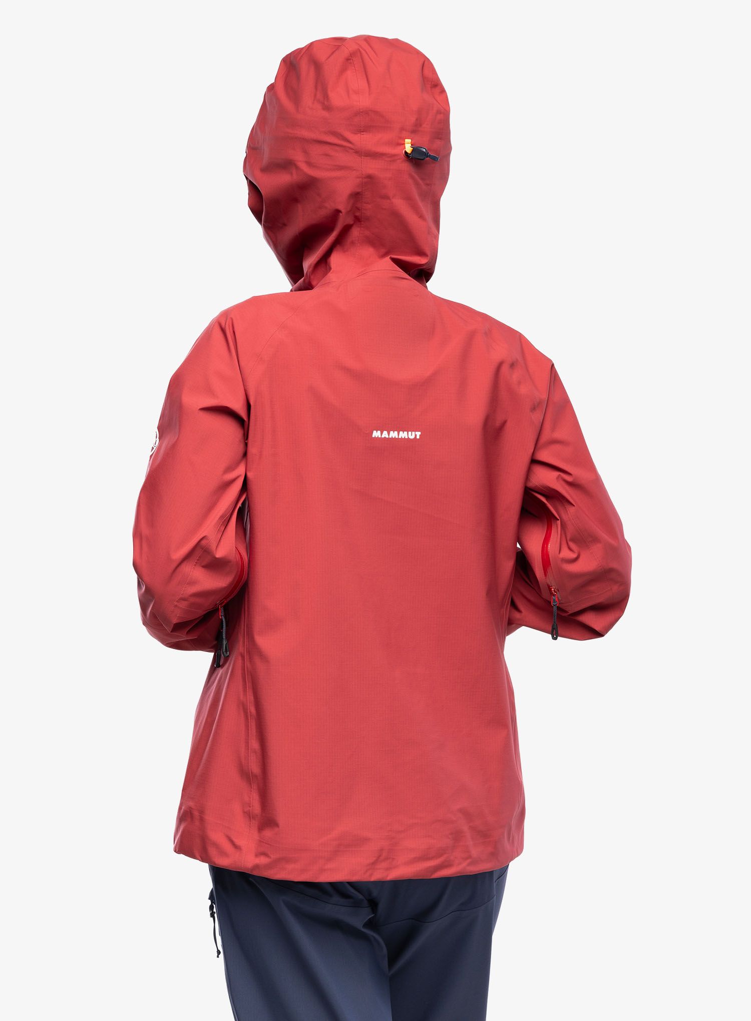 Ženska hardshell jakna Mammut Taiss HS Hooded Jacket - blood red
