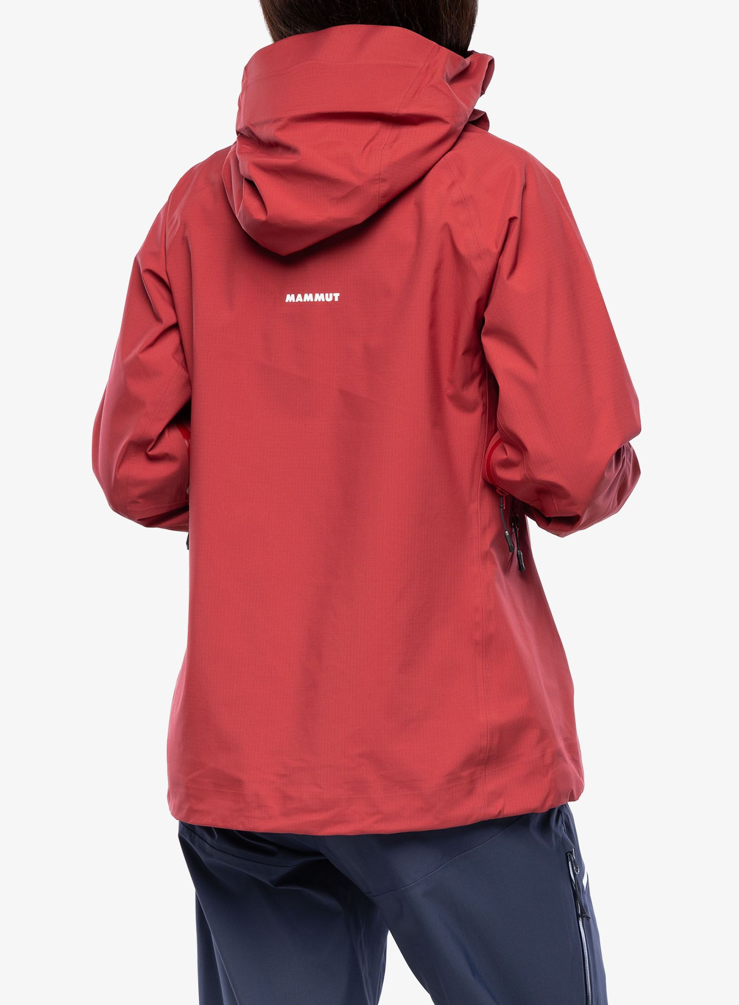 Ženska hardshell jakna Mammut Taiss HS Hooded Jacket - blood red