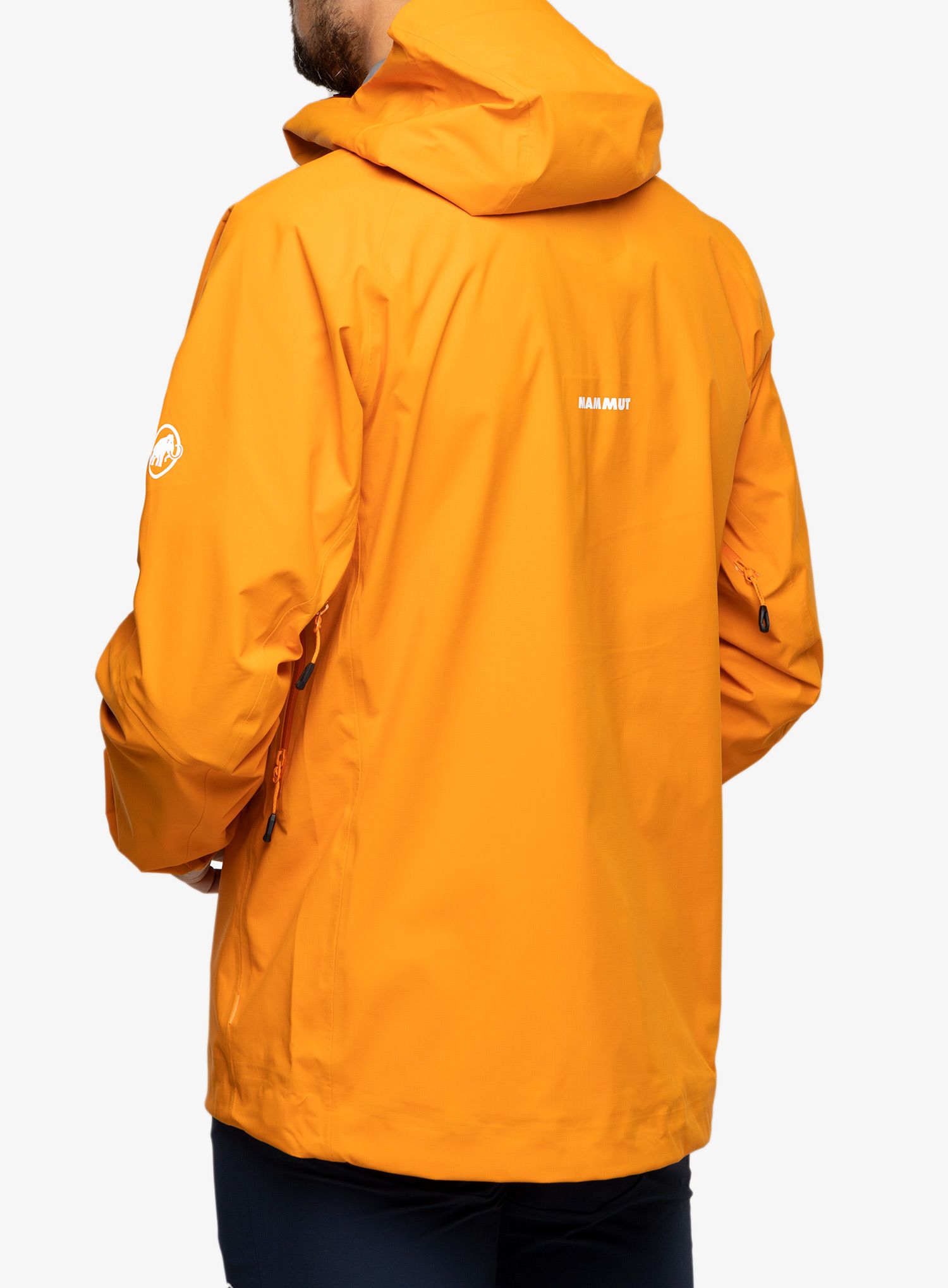 Hardshell jakna Mammut Taiss HS Hooded Jacket - dark tangerine