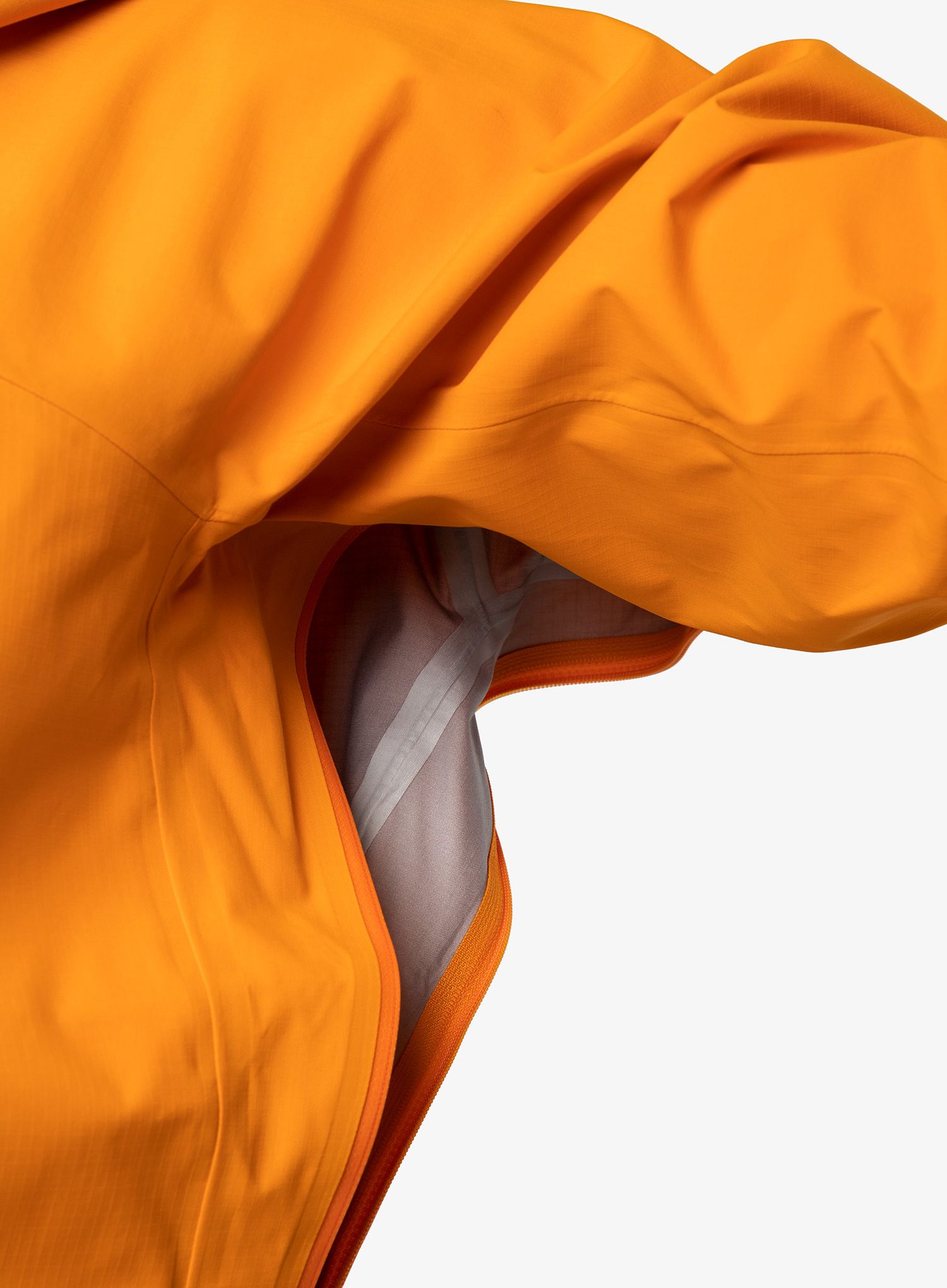 Hardshell jakna Mammut Taiss HS Hooded Jacket - dark tangerine