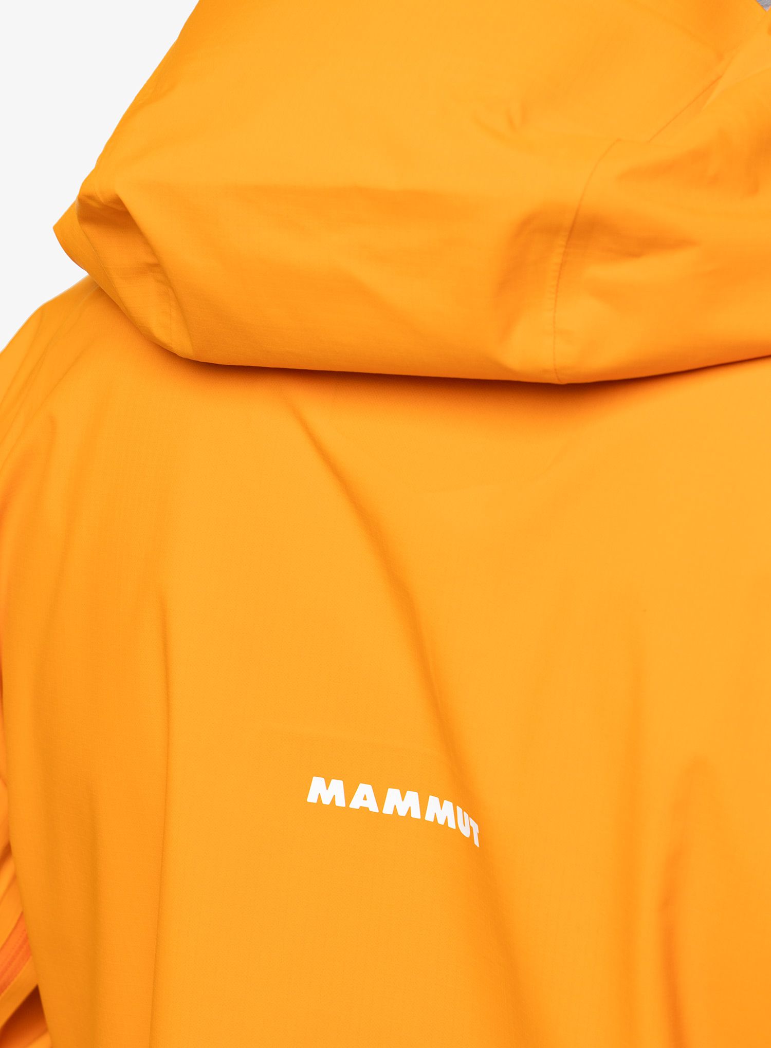 Hardshell jakna Mammut Taiss HS Hooded Jacket - dark tangerine